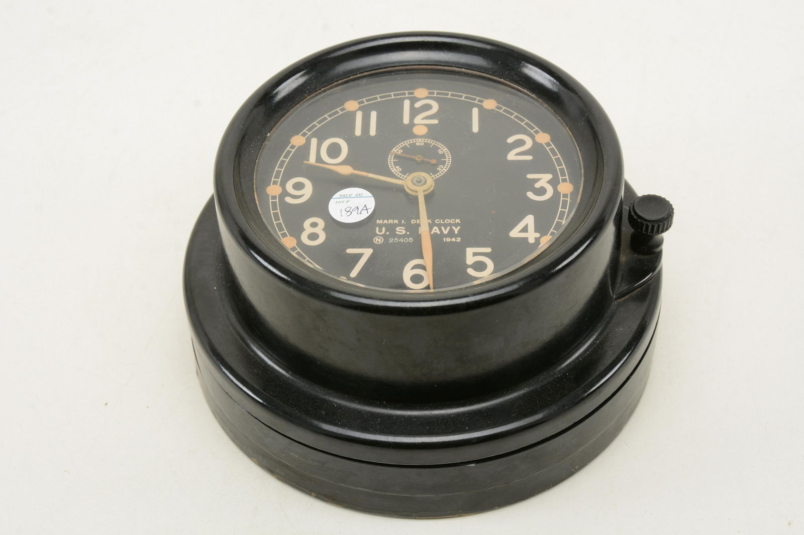 Chelsea World War 2 era U.S. Navy ship's clock. Mark I (1 of 6)
