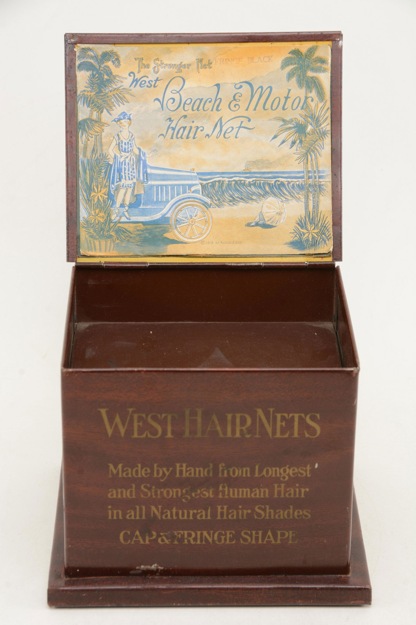 West Hair Nets steel store display case. Made by West (1 of 9)