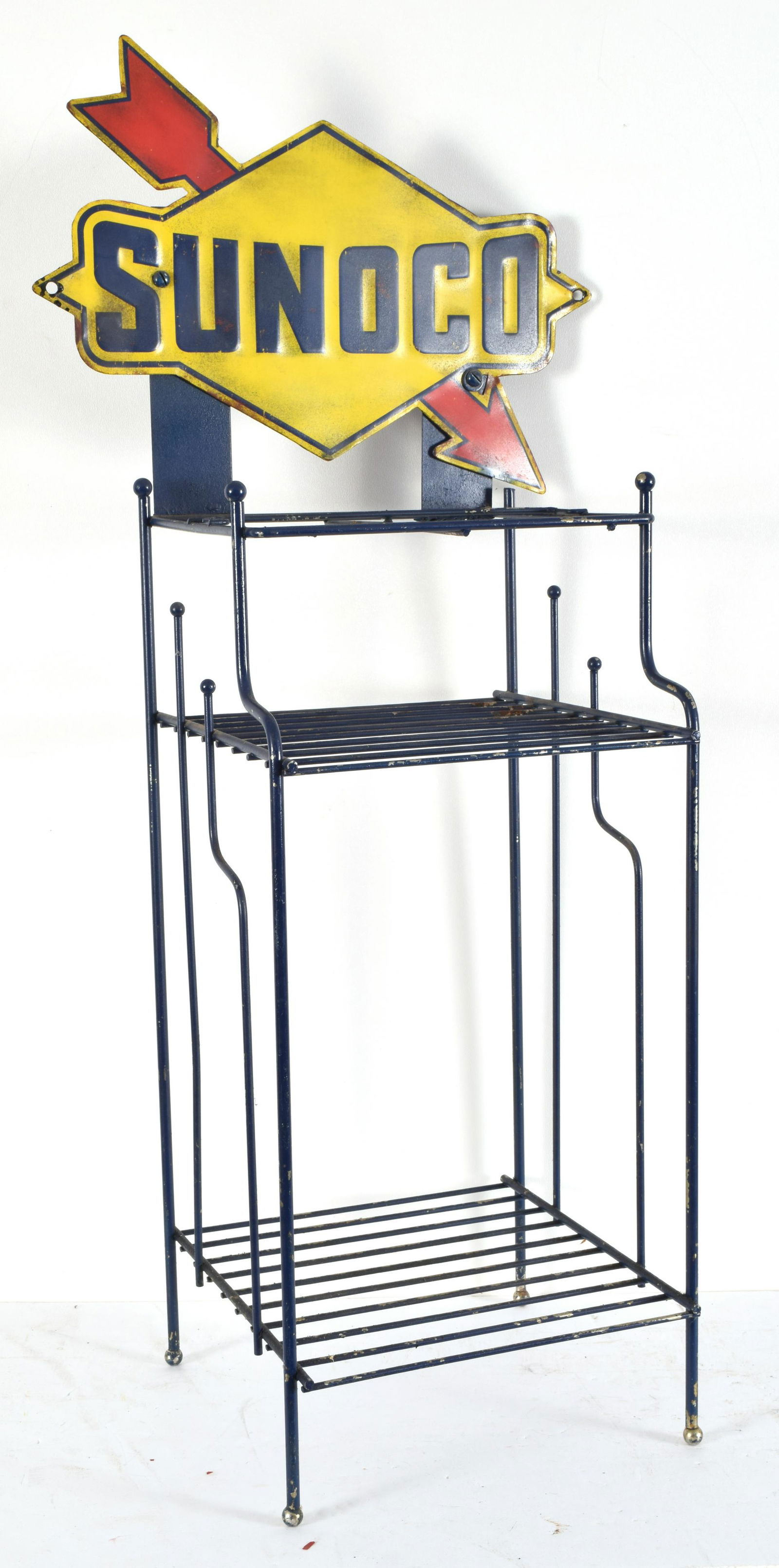 Sunoco gas station advertising display rack. 33 in (1 of 5)