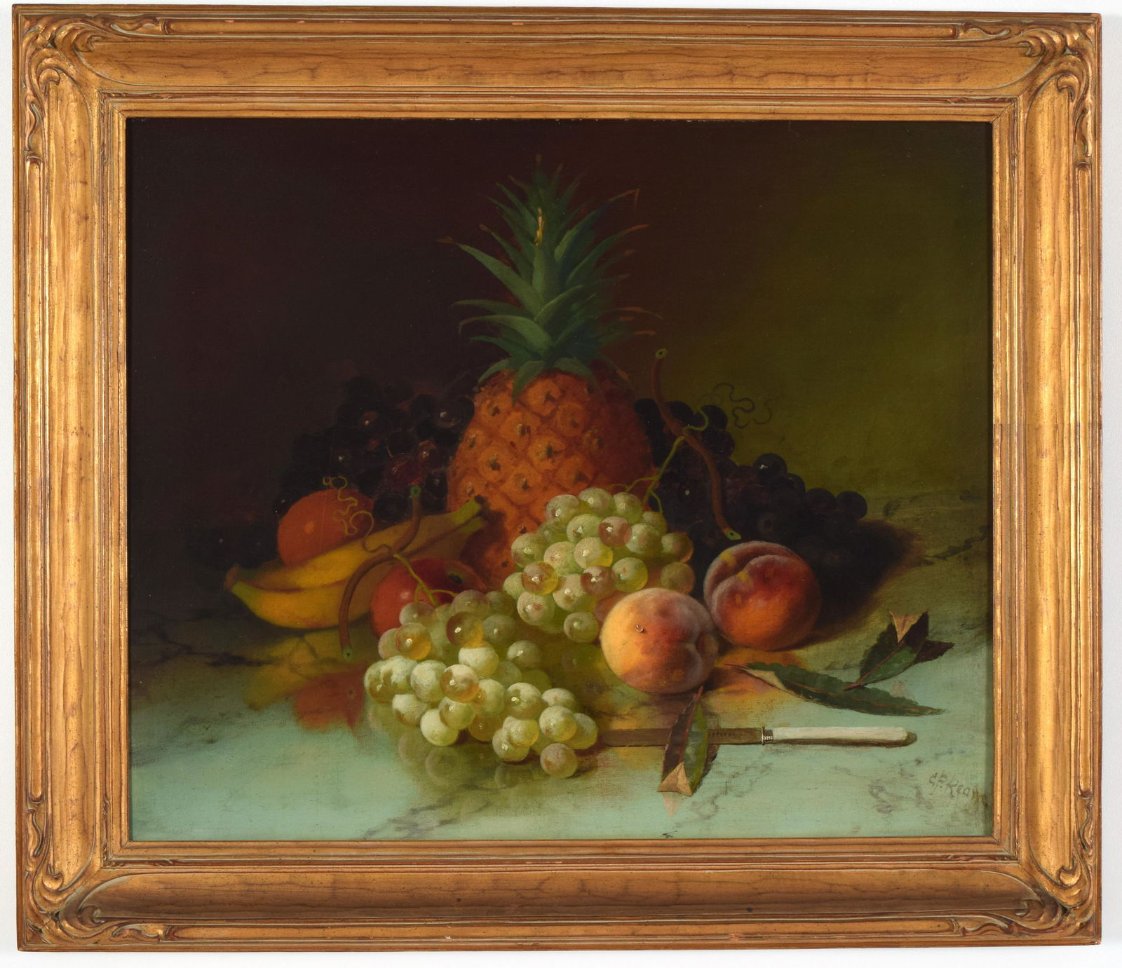 Carducius P. Ream. American. Tabletop fruit still life (1 of 8)