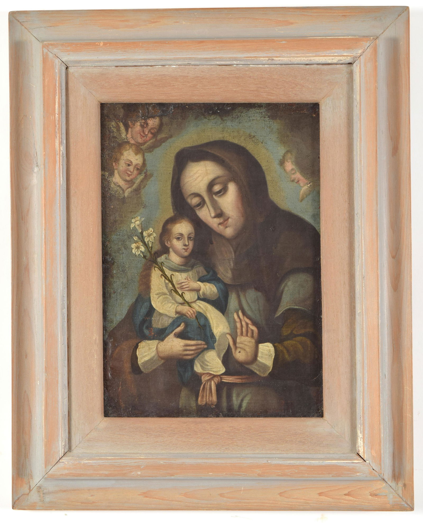 18th century old master painting. Madonna and Child (1 of 9)