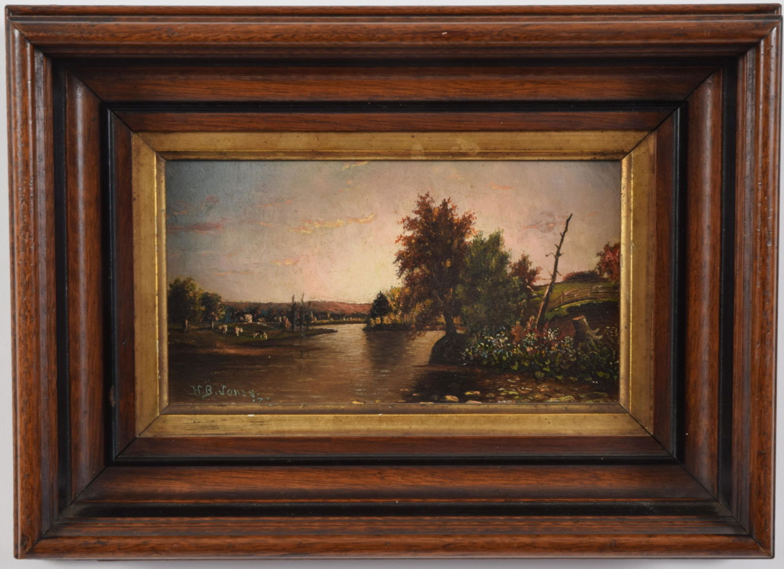 Hugh Bolton Jones. American. 1877. Small Hudson River (1 of 7)