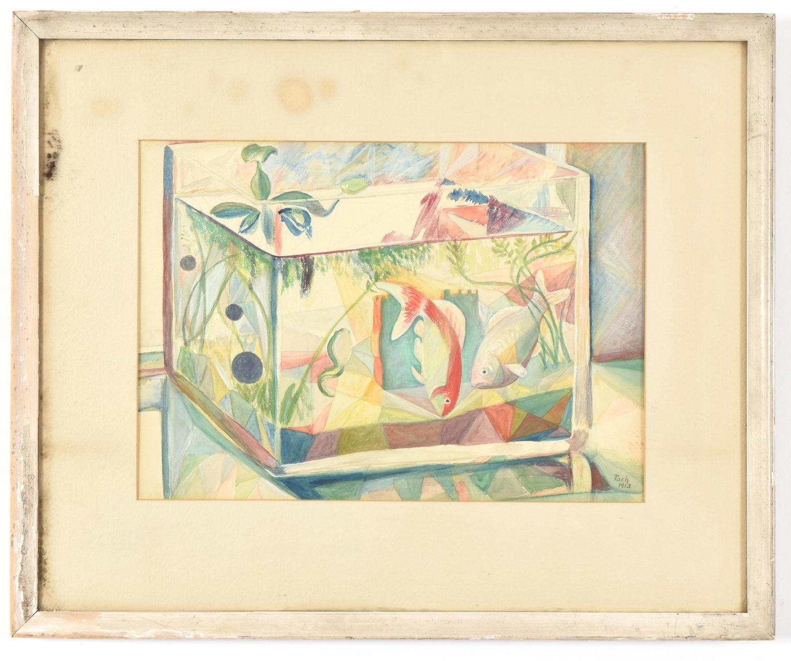 Walter Pach. American/French. Original 1913 mixed media (1 of 9)