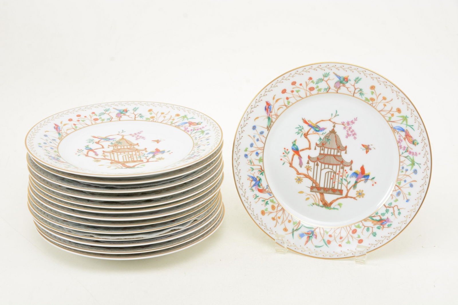 Limoges Audubon pattern plates for Tiffany & Co. Each (1 of 14)