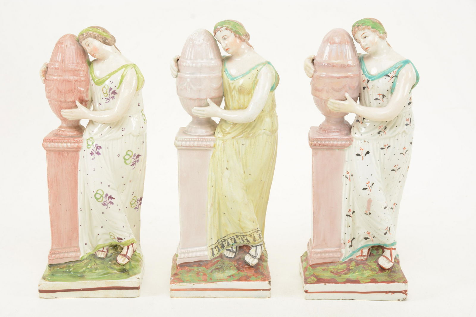 3 18th century Staffordshire pearlware porcelain (1 of 10)