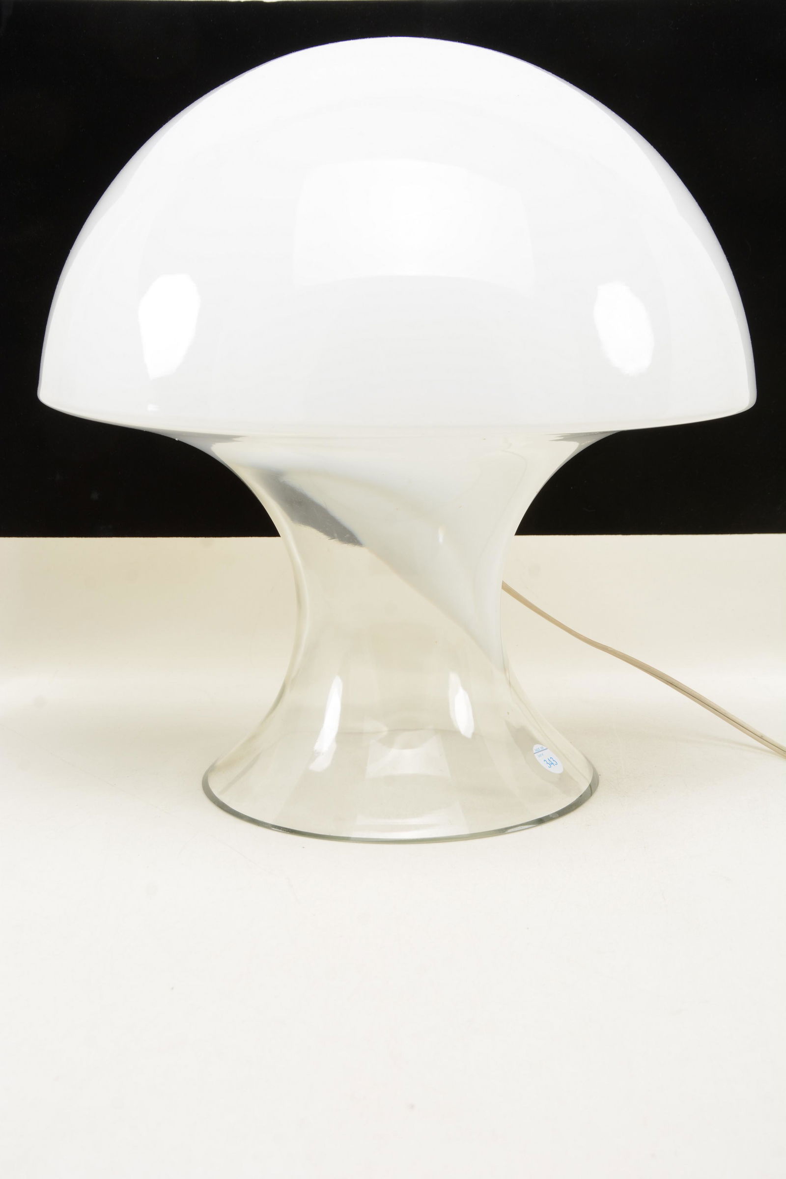 Gino Vistosi Murano glass mushroom table lamp. (1 of 9)