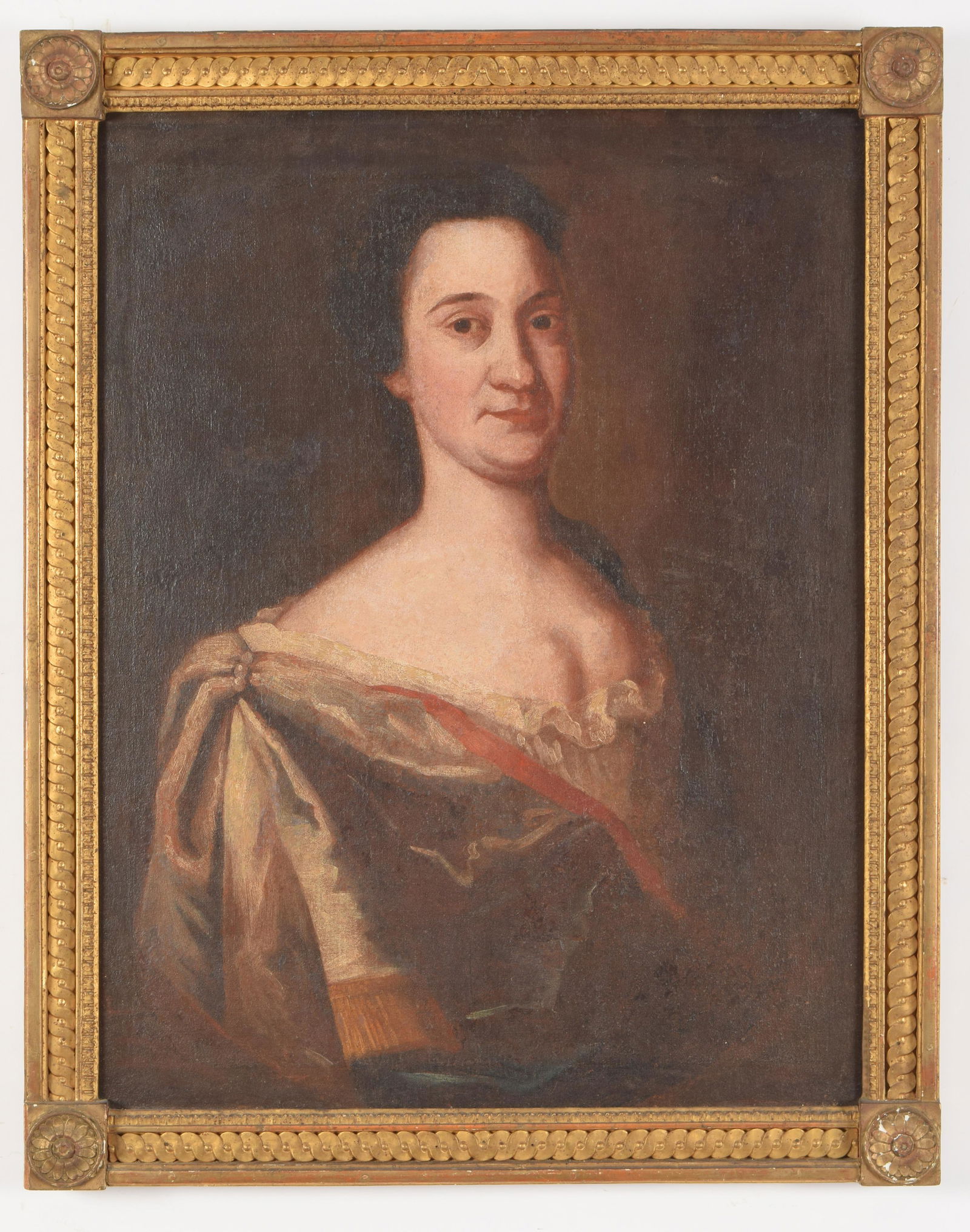18th Century American School portrait of a Woman, (1 of 7)
