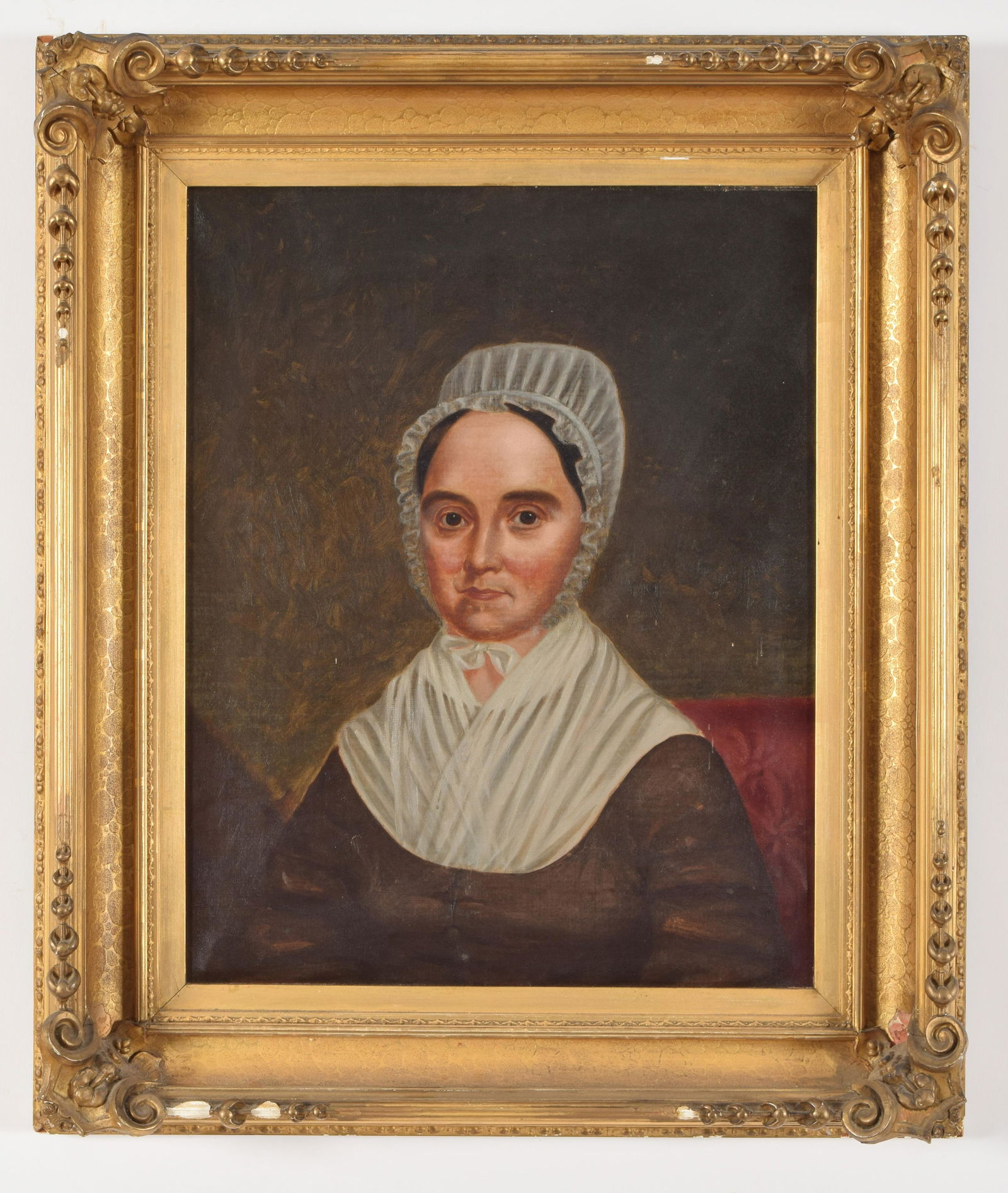 Early 19th century American school portrait of (1 of 5)