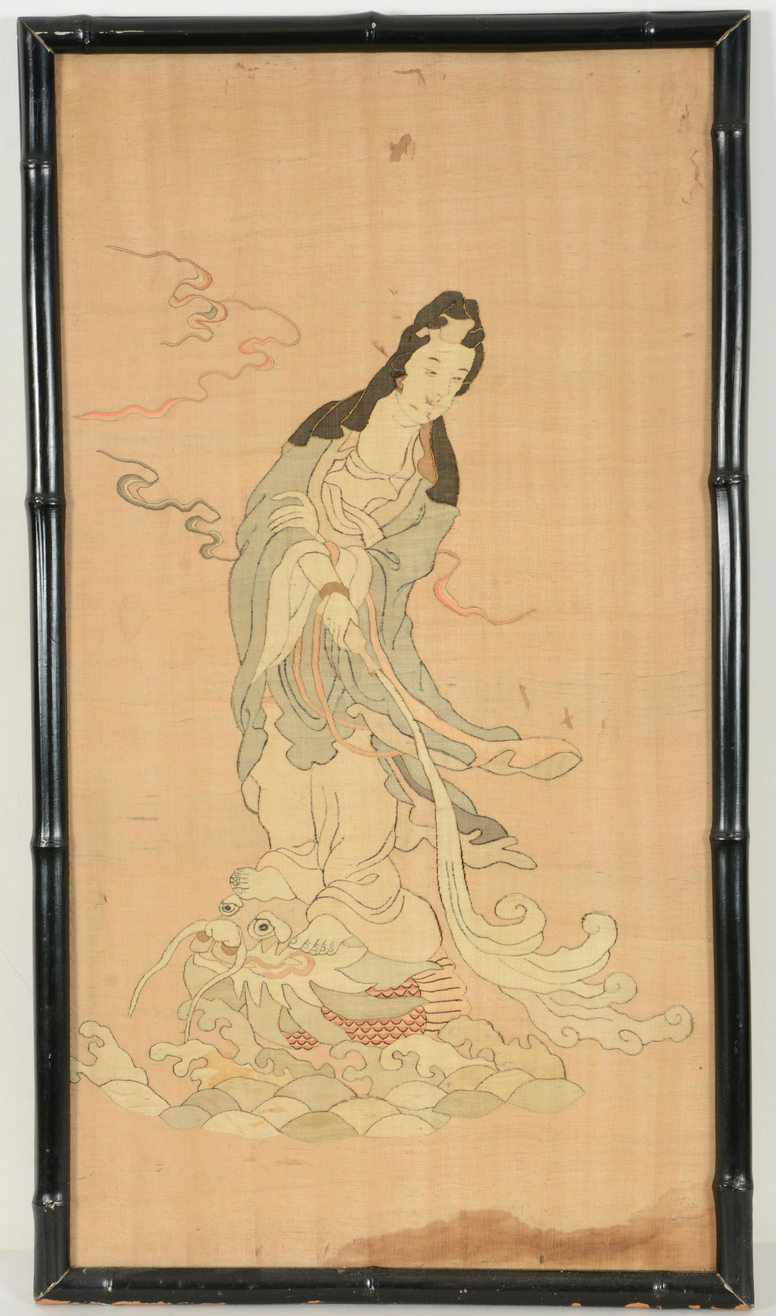 Textile panel. China. 19th century. Kossu work. Image (1 of 7)