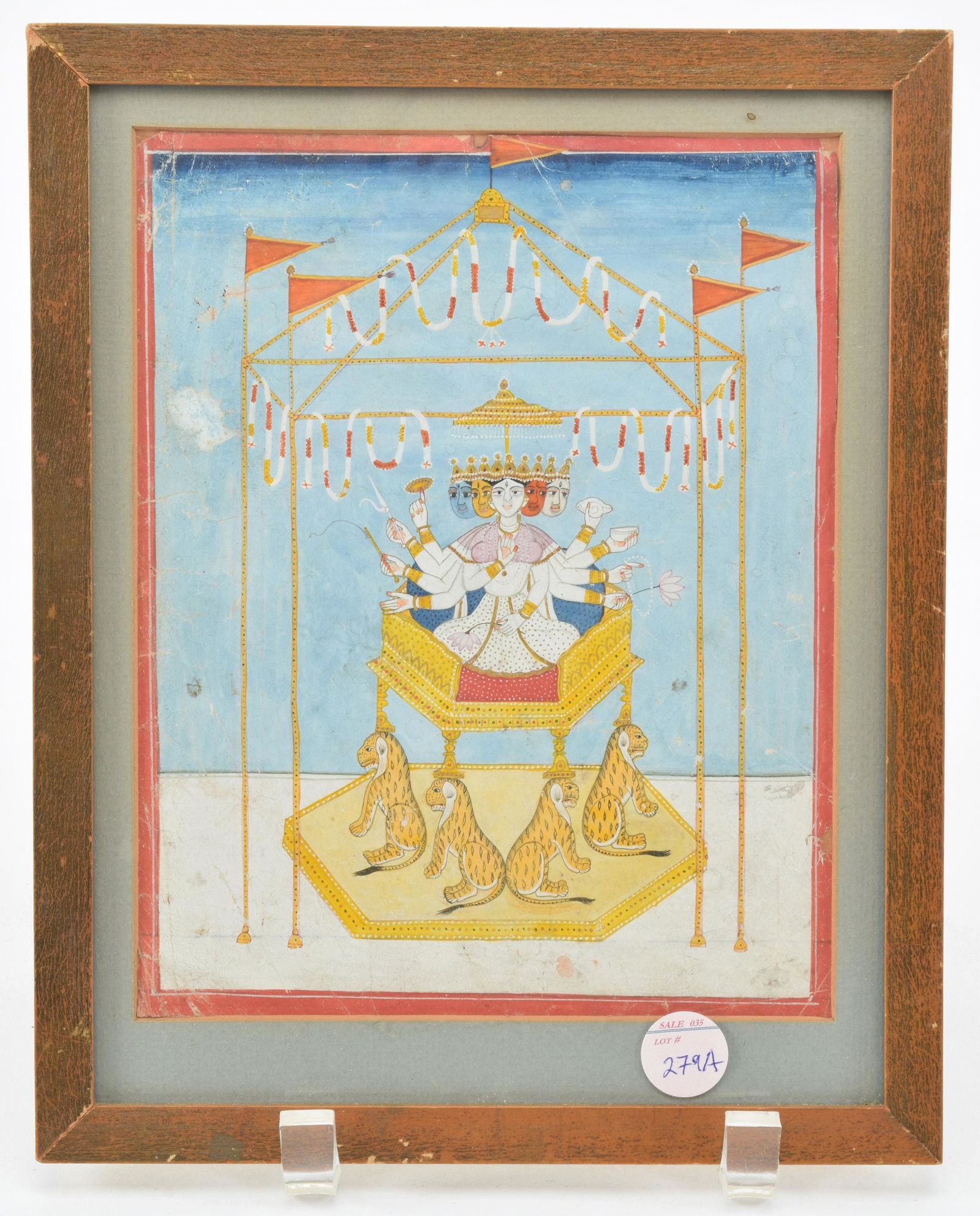 Miniature painting. India. 18th/19th century. Ink (1 of 5)