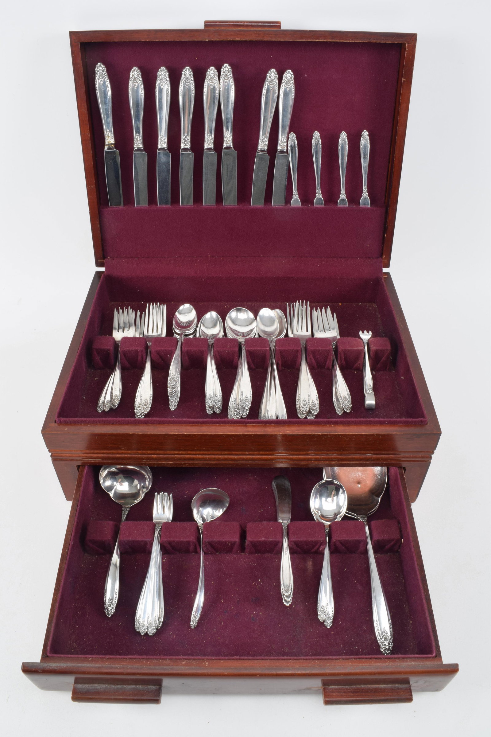 Sterling silver flatware including International (1 of 15)