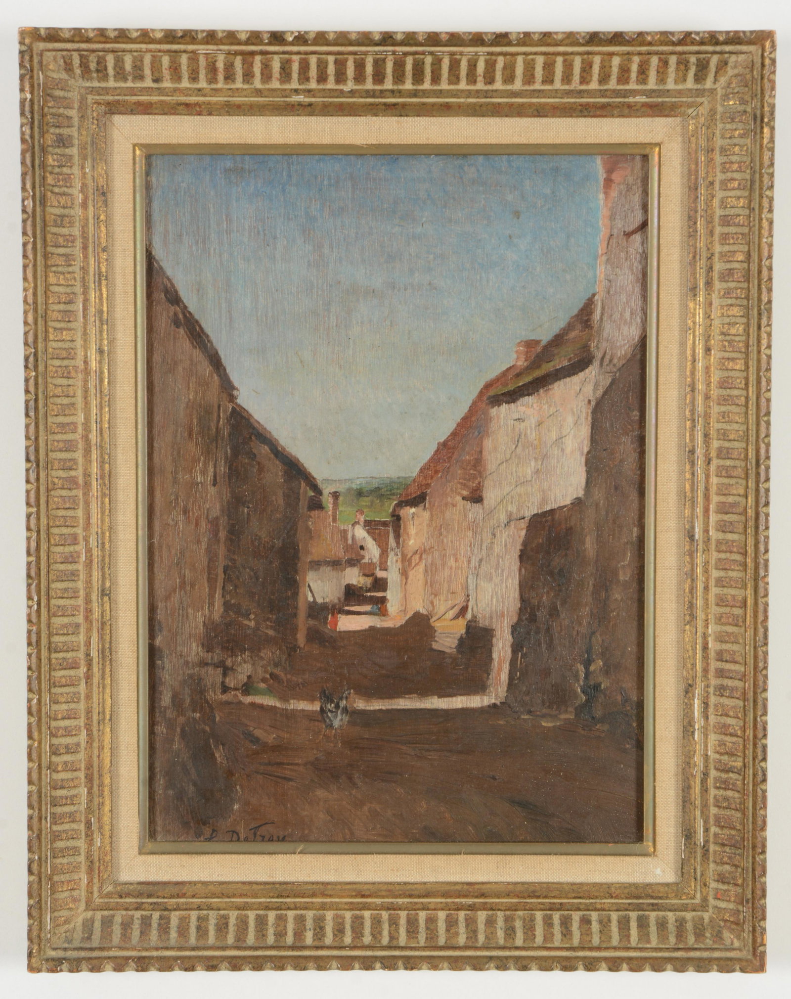 Leon DeTroy. French. 19th/20th century. Landscape view (1 of 11)