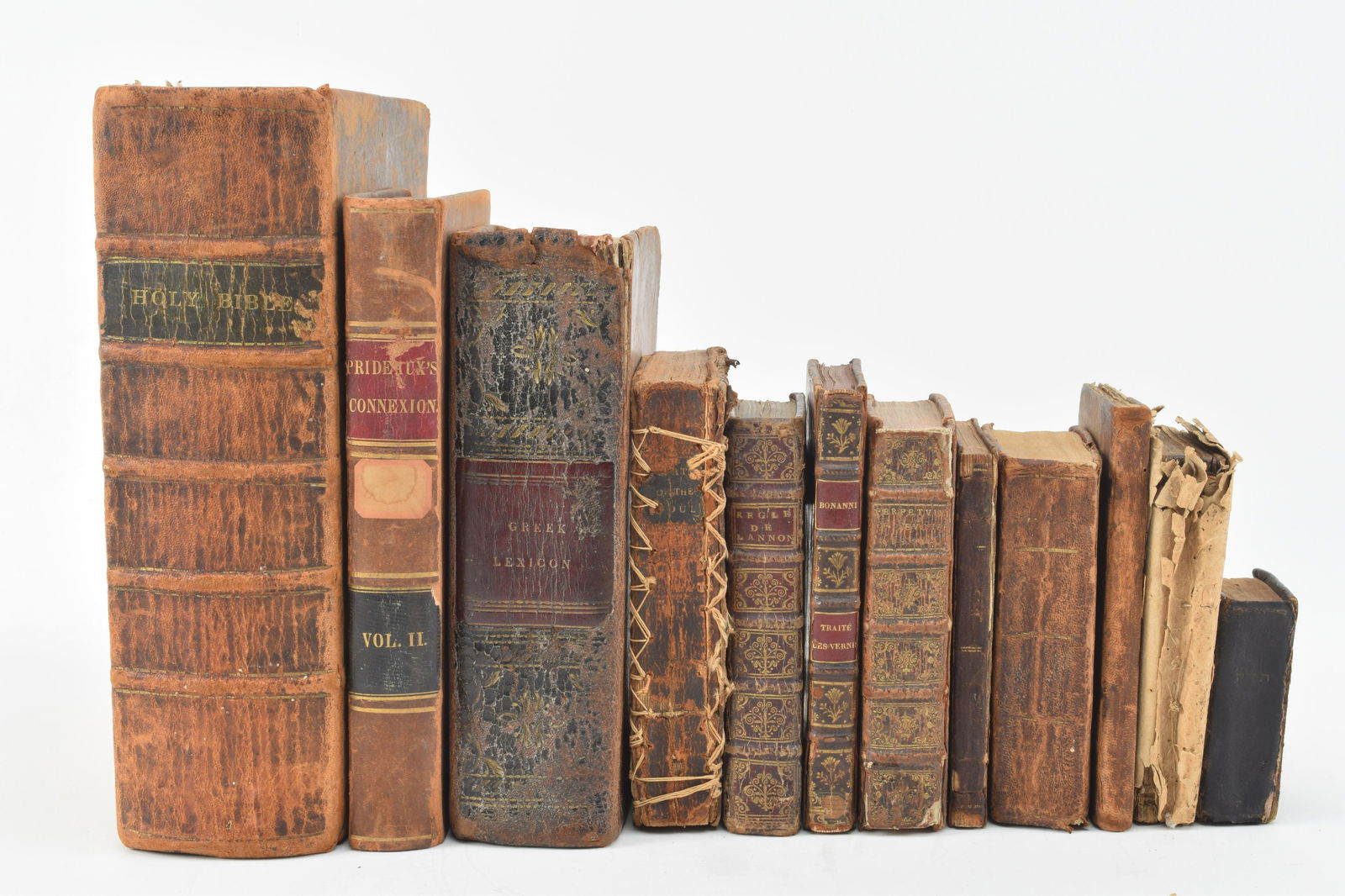 Leatherbound religious books featuring large Family (1 of 20)