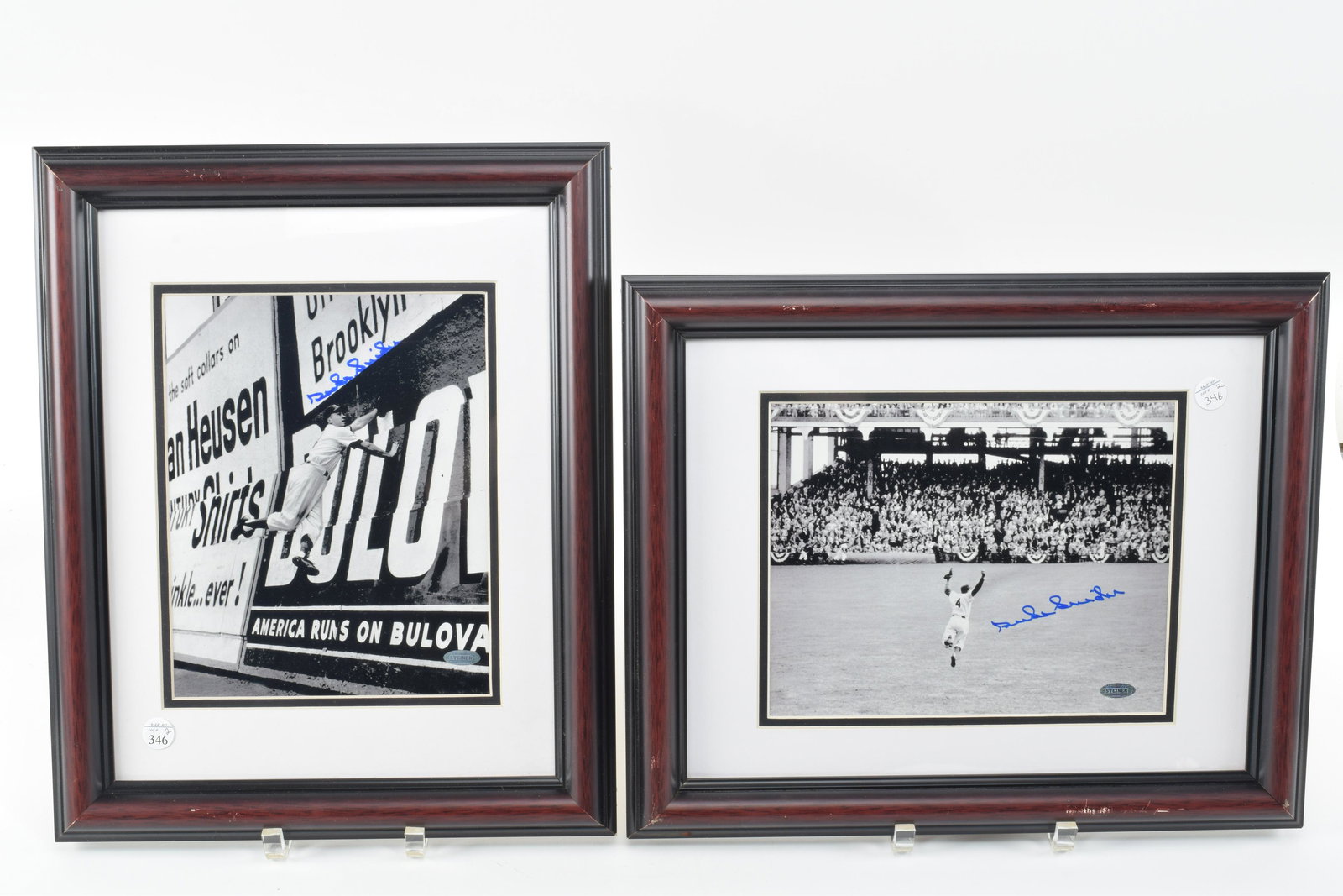 Pair Duke Snider Dodgers baseball autograph signed (1 of 6)