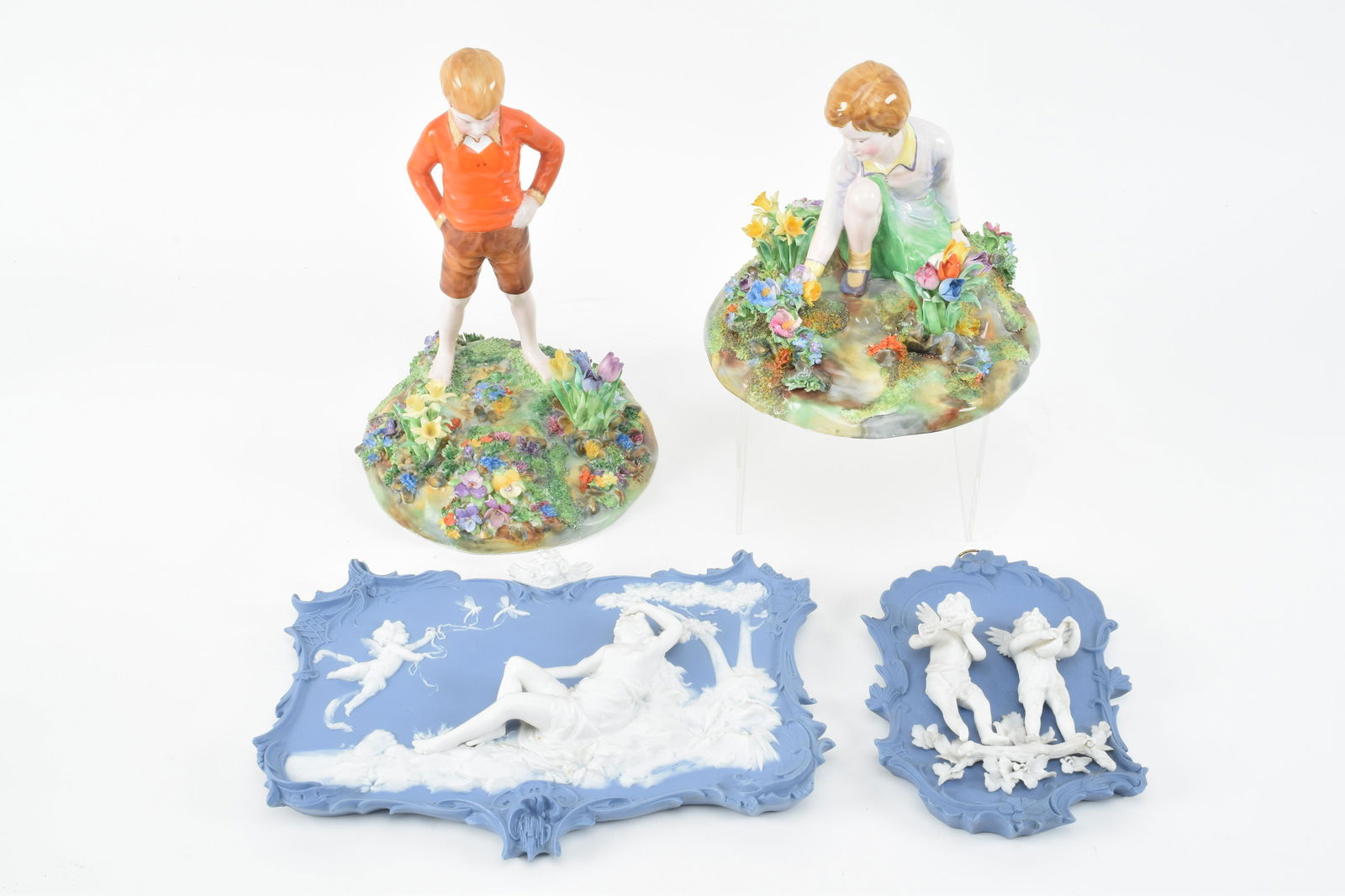 Crown Staffordshire figures by Bayley and German (1 of 13)