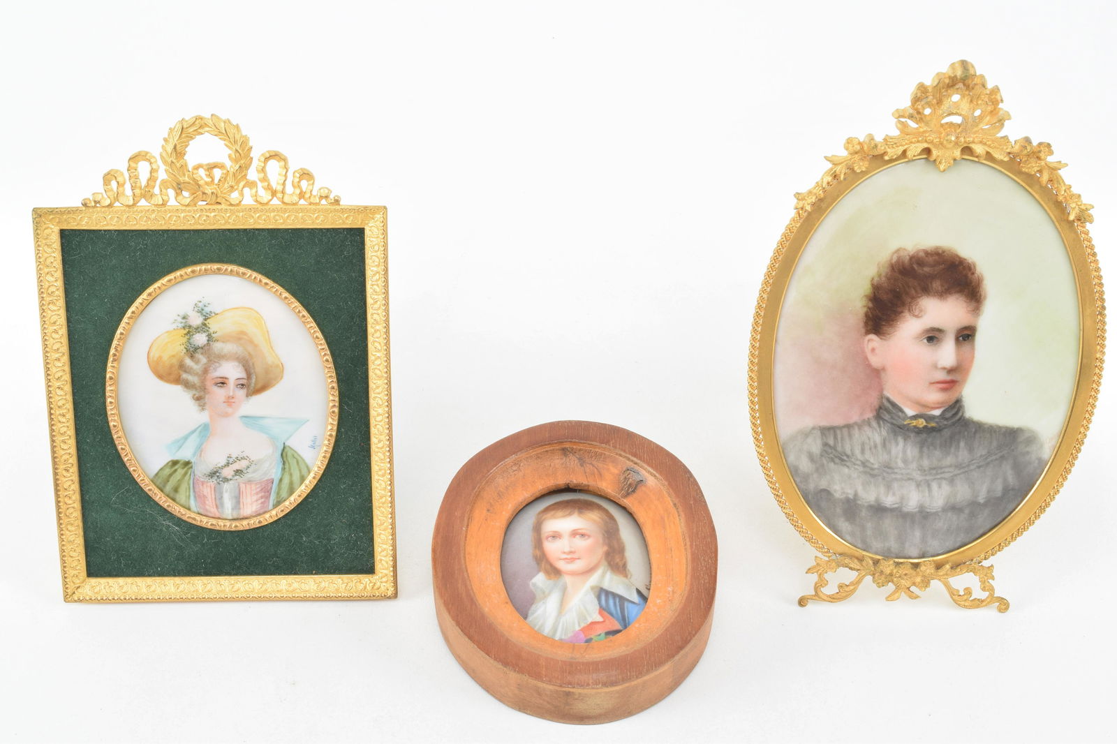 Mallet. Late 19th Century. Portrait of woman in yellow (1 of 7)