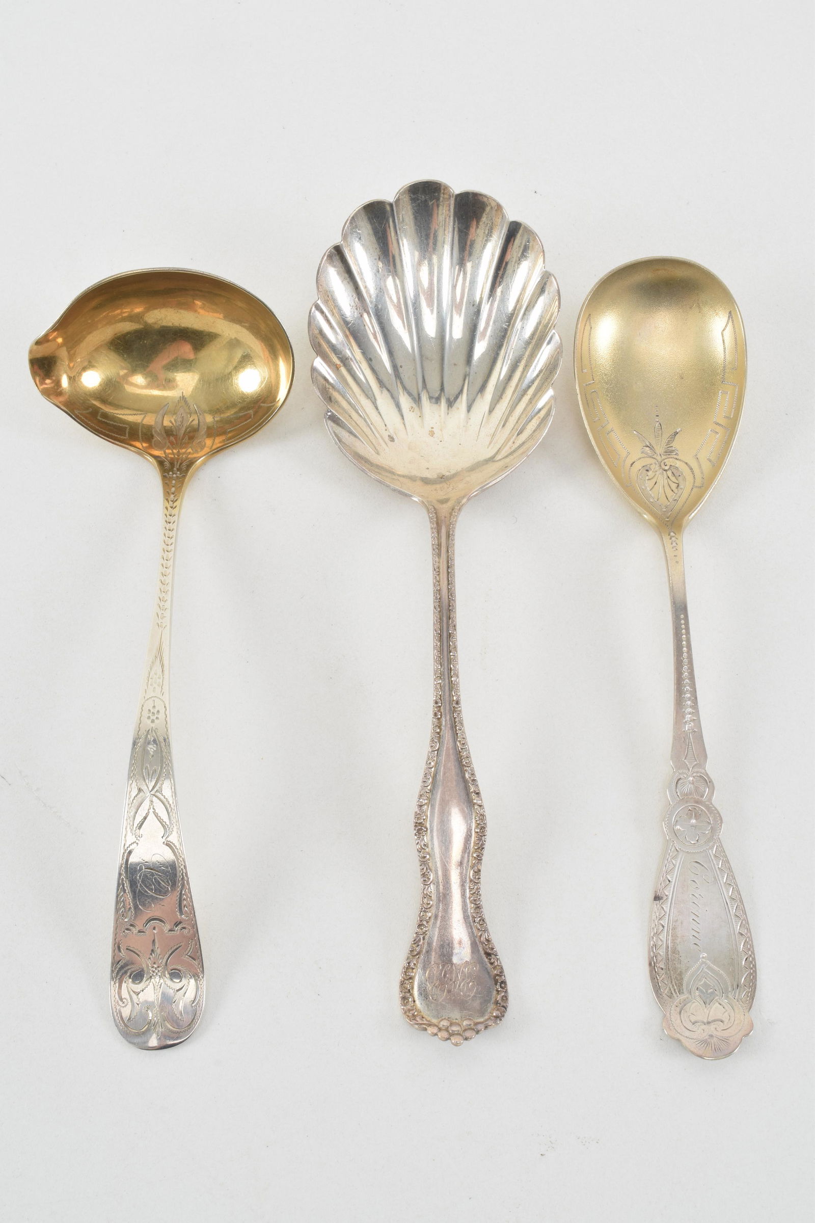 19th century American southern silver serving pieces. (1 of 11)