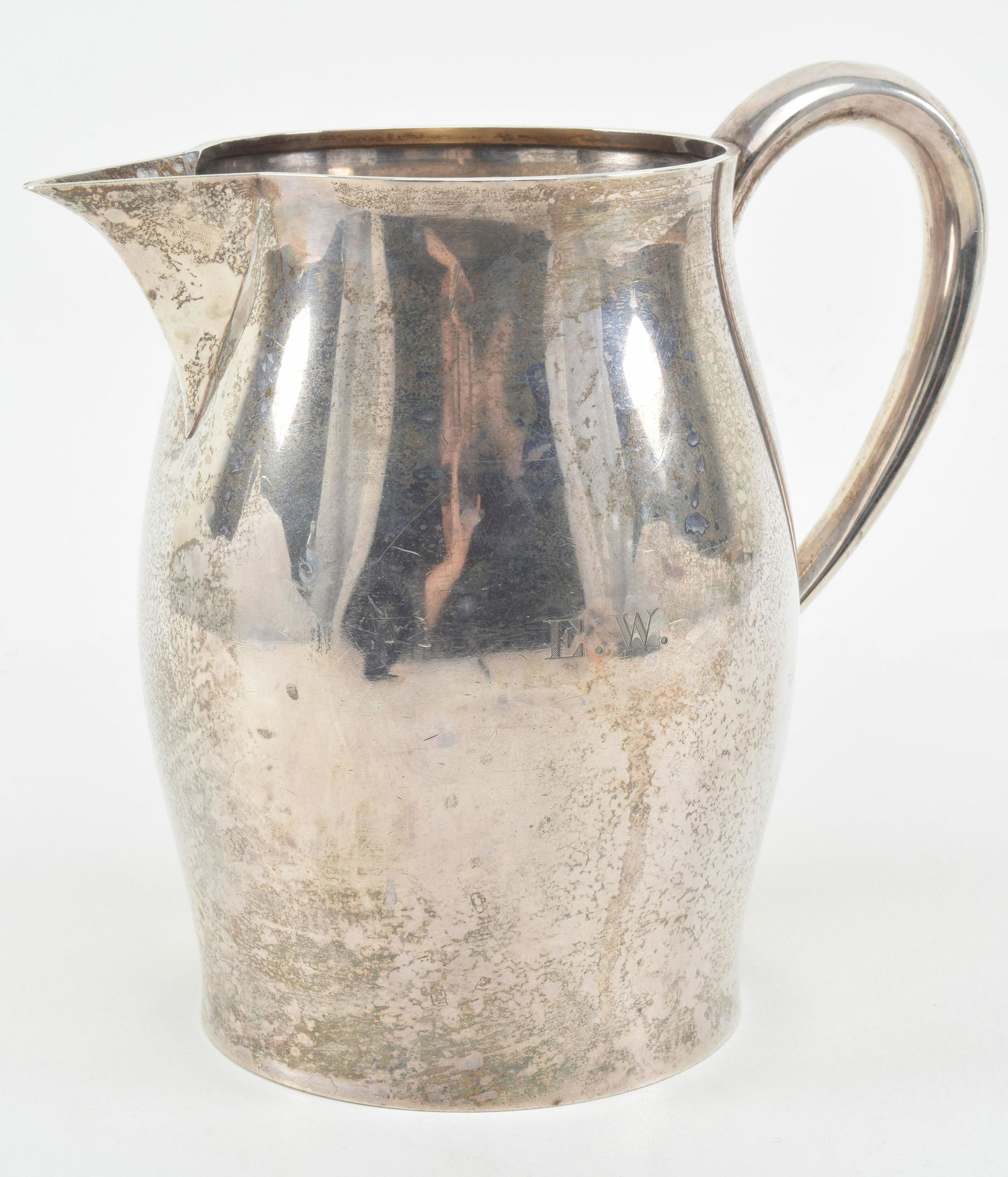 Paul Revere reproduction sterling silver pitcher. (1 of 9)