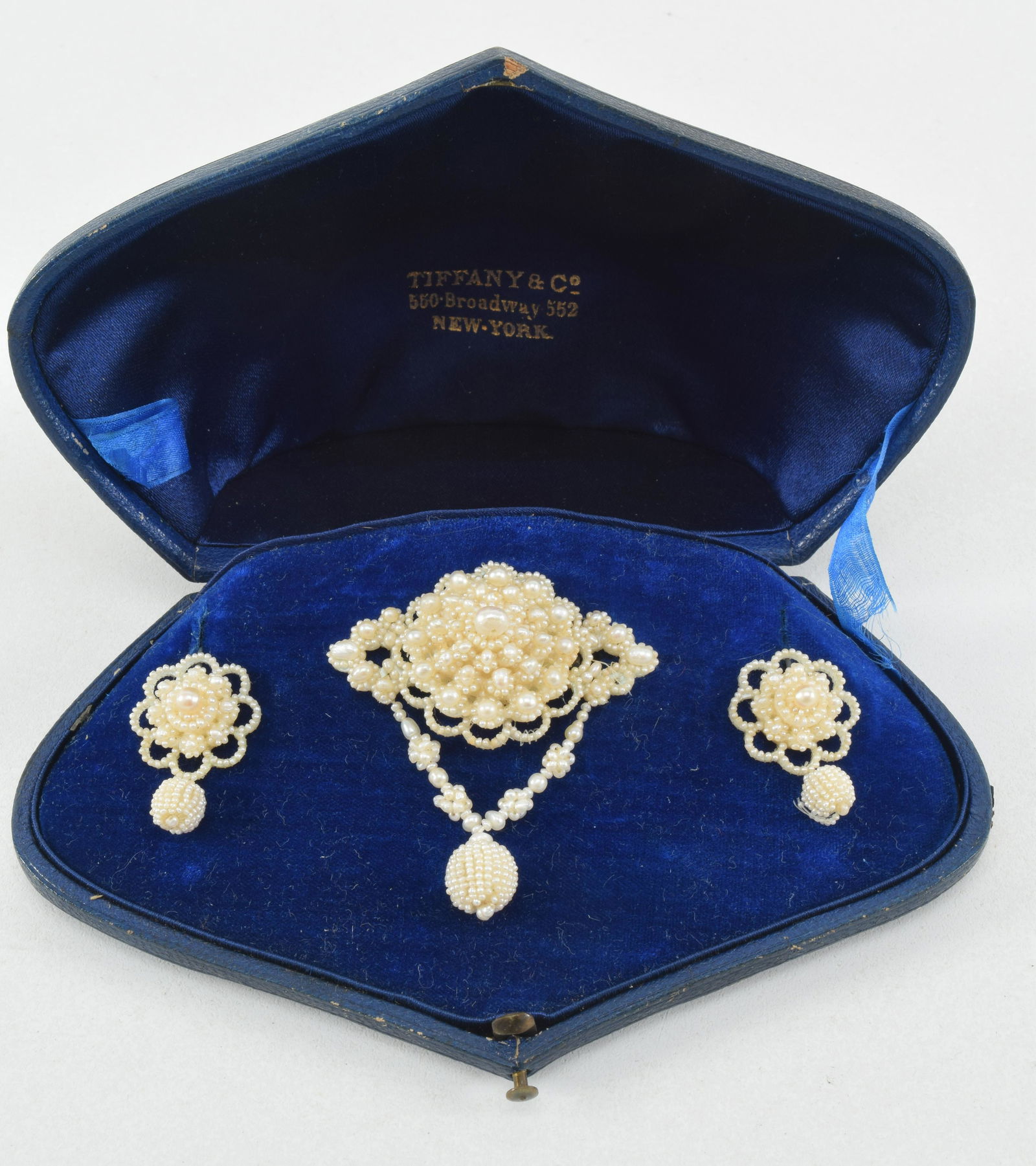 Tiffany & Co. Antique Seed pearl Demi-Parure, including (1 of 7)