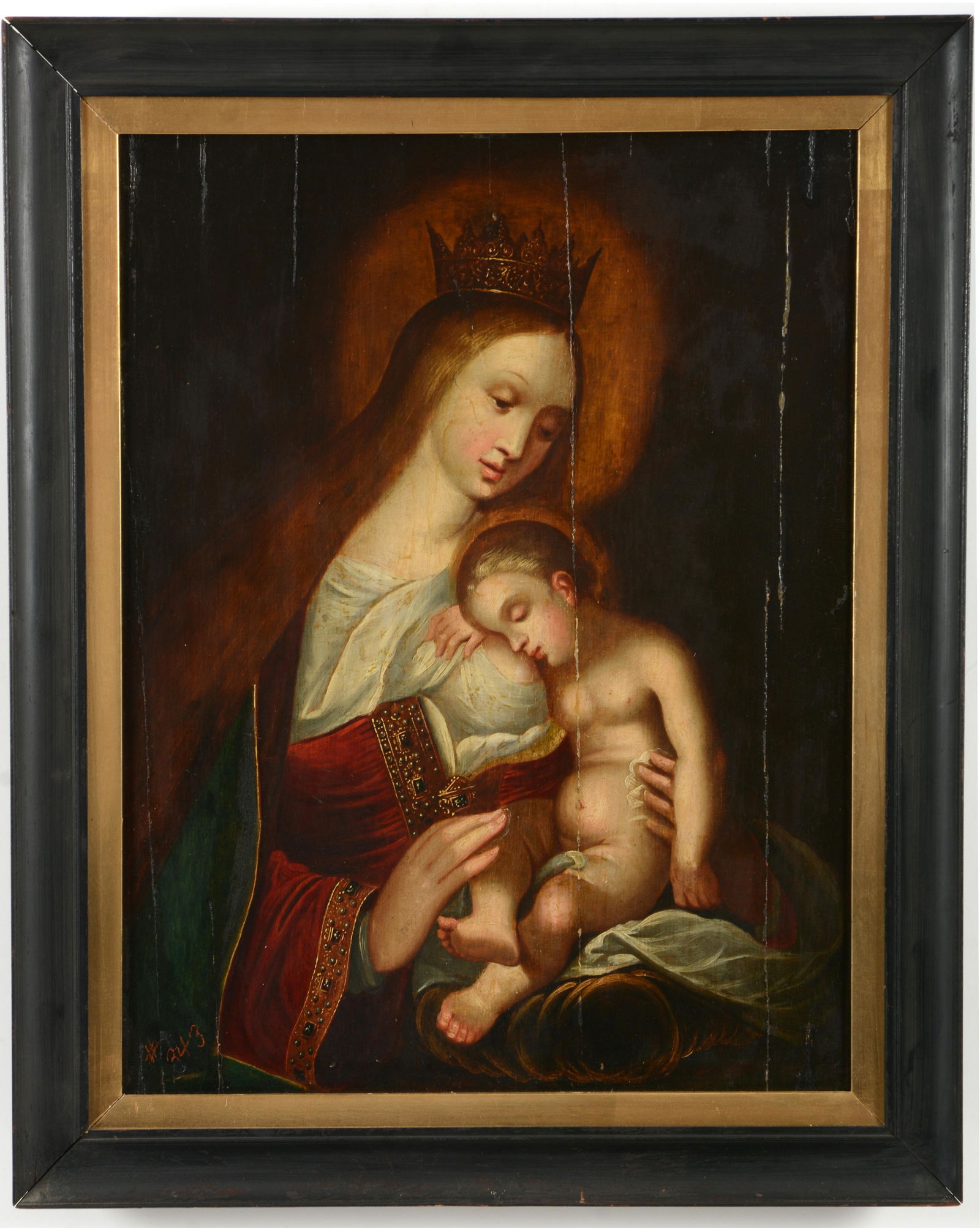 17th century Old Master Northern European oil painting (1 of 7)