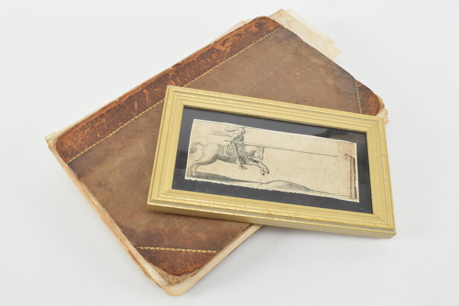 From the collection of Robert Balmanno, bound scrapbook: From the collection of Robert Balmanno, bound scrapbook of historical prints. Includes engravings of British and European monarchs and nobles, illustrations from books, architectural, allegorical, and