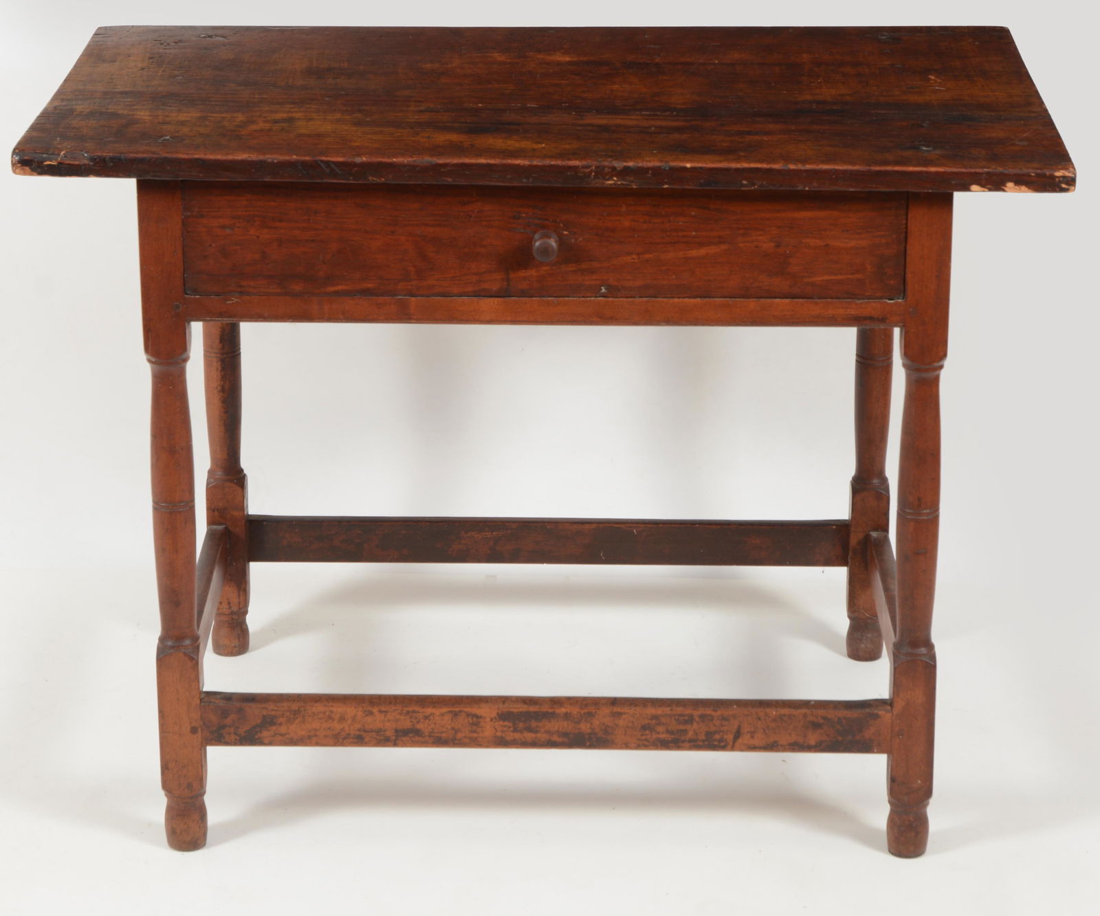 18th Century maple and pine tavern table with (1 of 6)