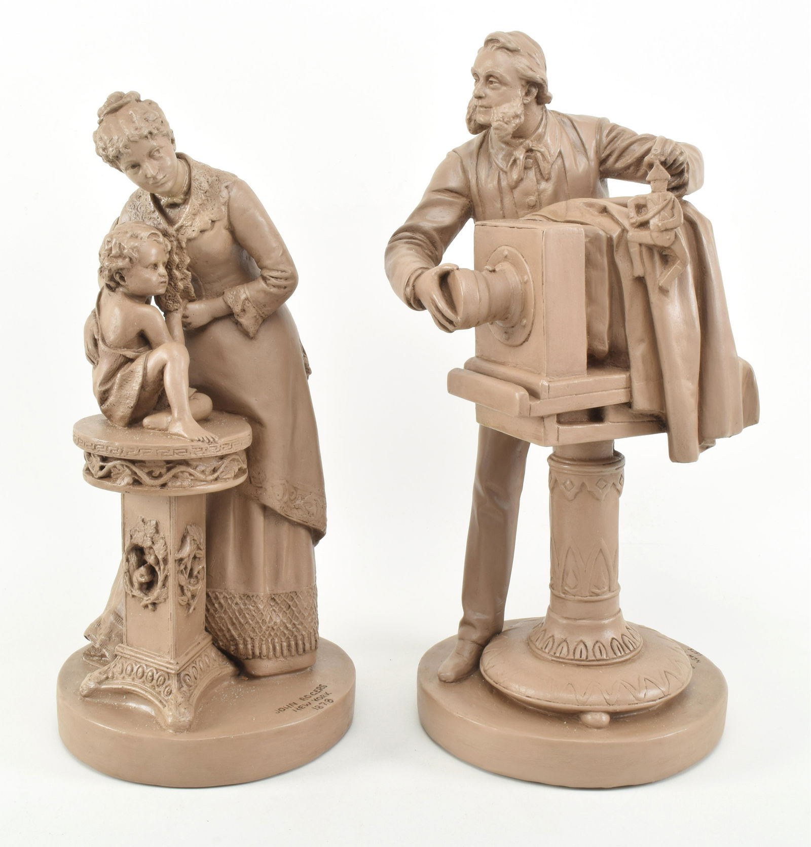 John Rogers two part group, Photographer and Sitter. (1 of 13)