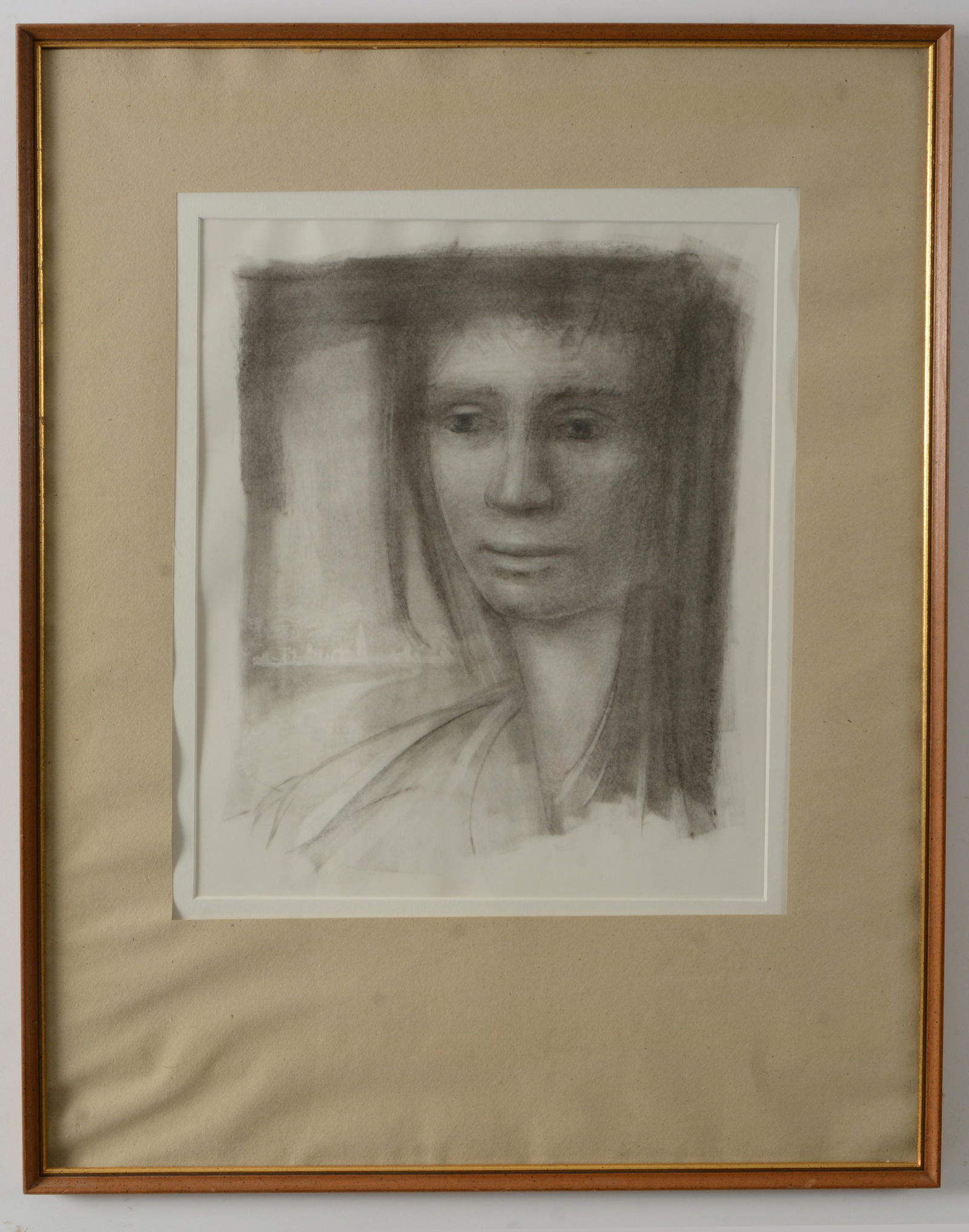 Kahlil Gibran. American. "Wanderer". Mixed media (1 of 7)