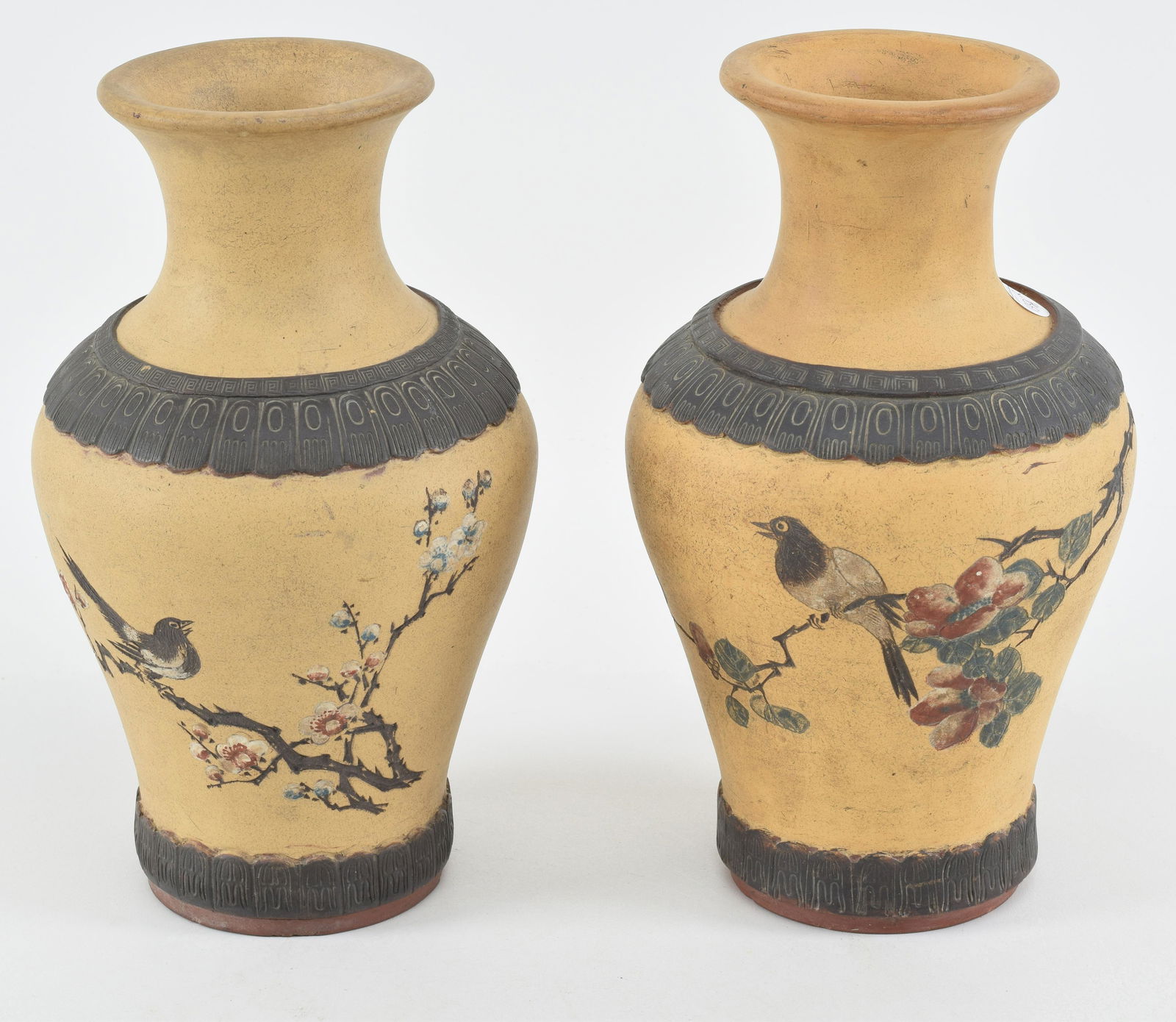 Pair of pottery vases. China. Early 20th century. Yi (1 of 12)
