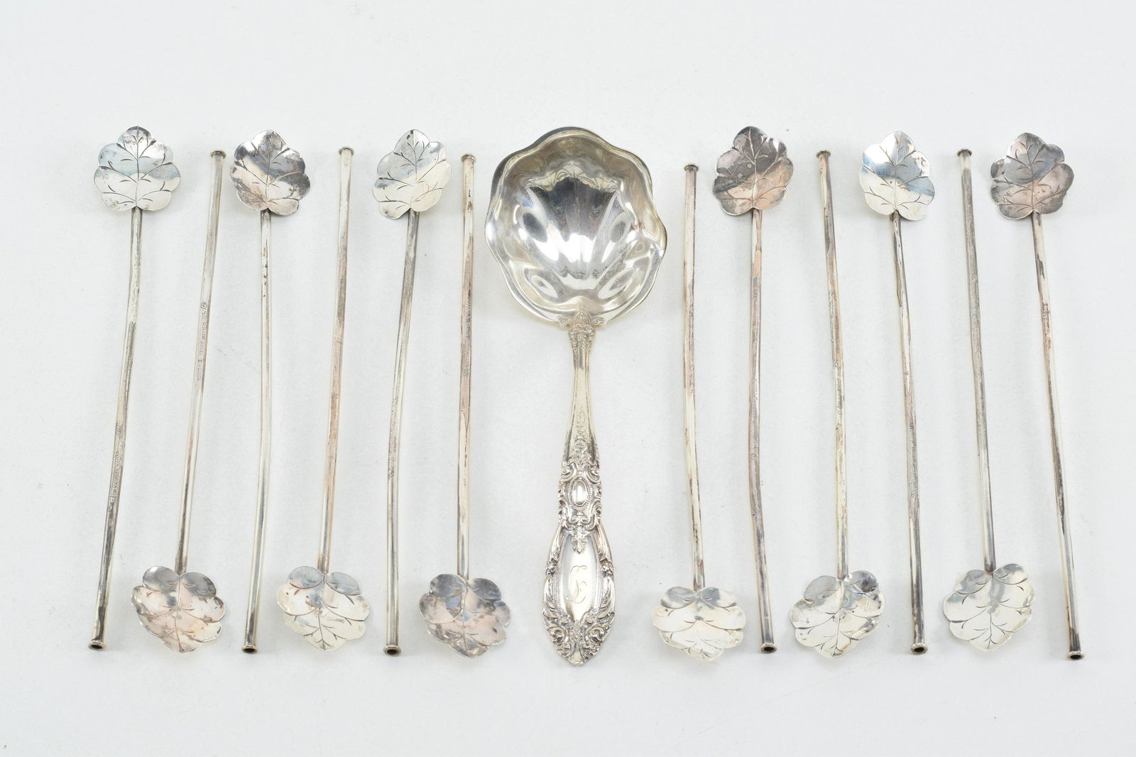 Thirteen piece lot of sterling silver. Includes (1) (1 of 6)