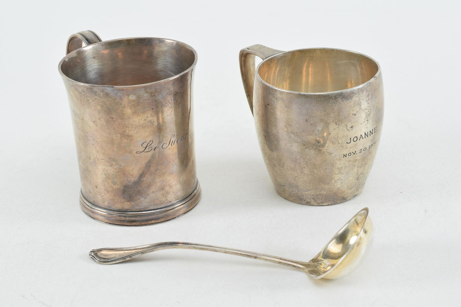 Three piece sterling silver lot. Two Tiffany & Co, (1 of 10)