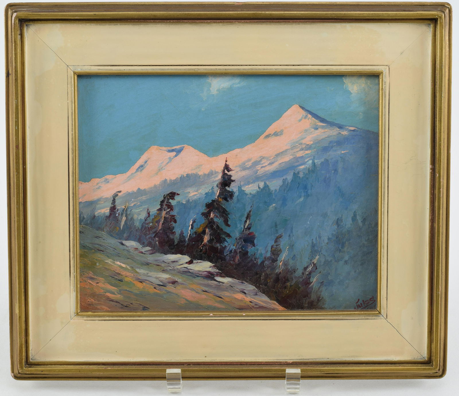 Jules Dahlager. Alaska. "Evening Glow on Deer Mountain (1 of 5)