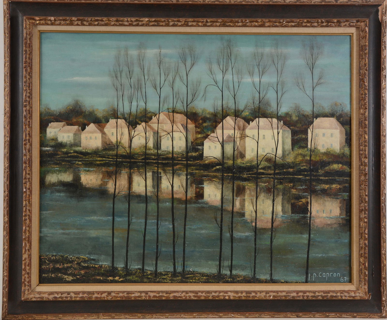 Jean-Pierre Capron. French/Swiss. Muted landscape of (1 of 10)