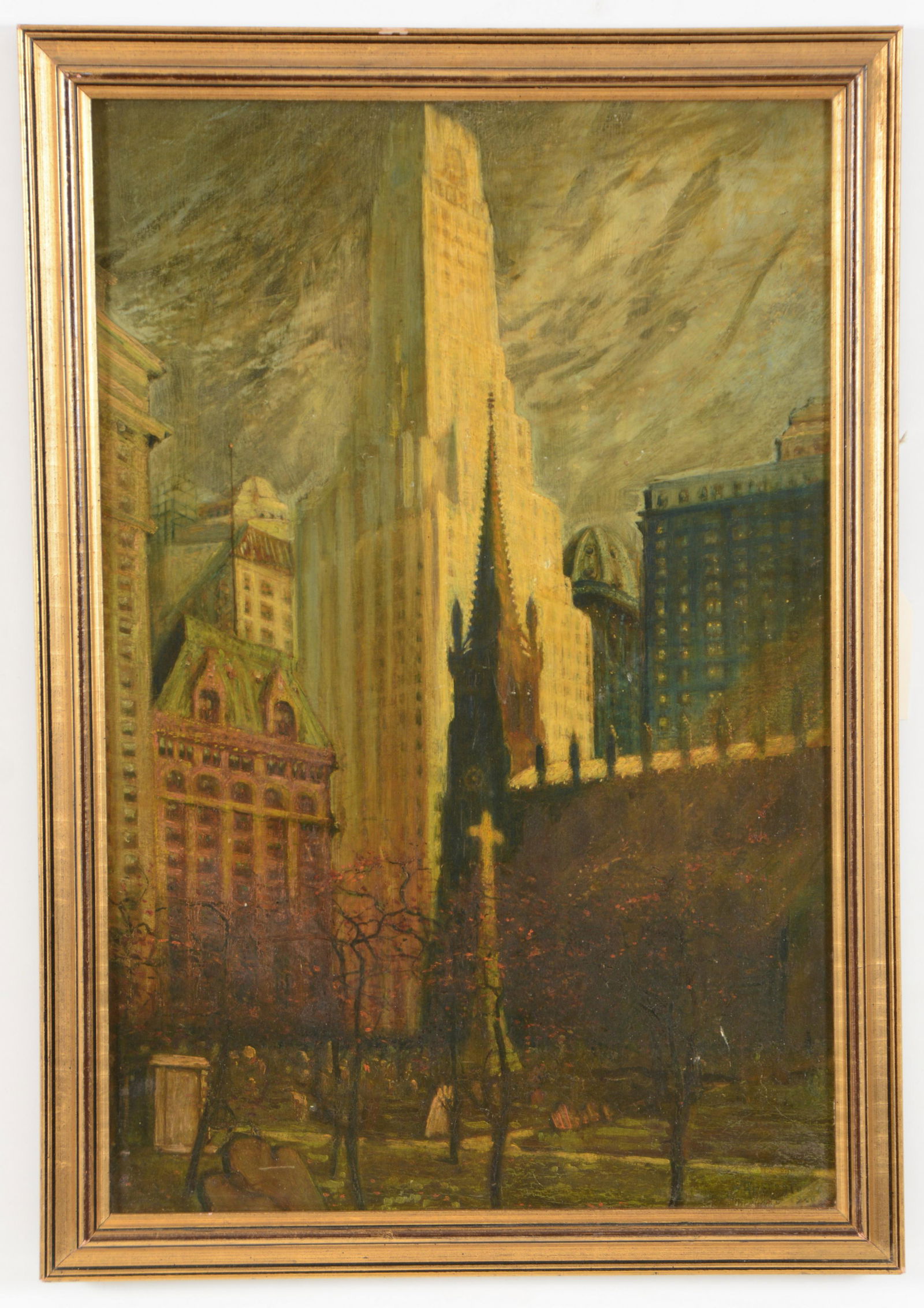 American School 1930 New York City impressionist city (1 of 7)