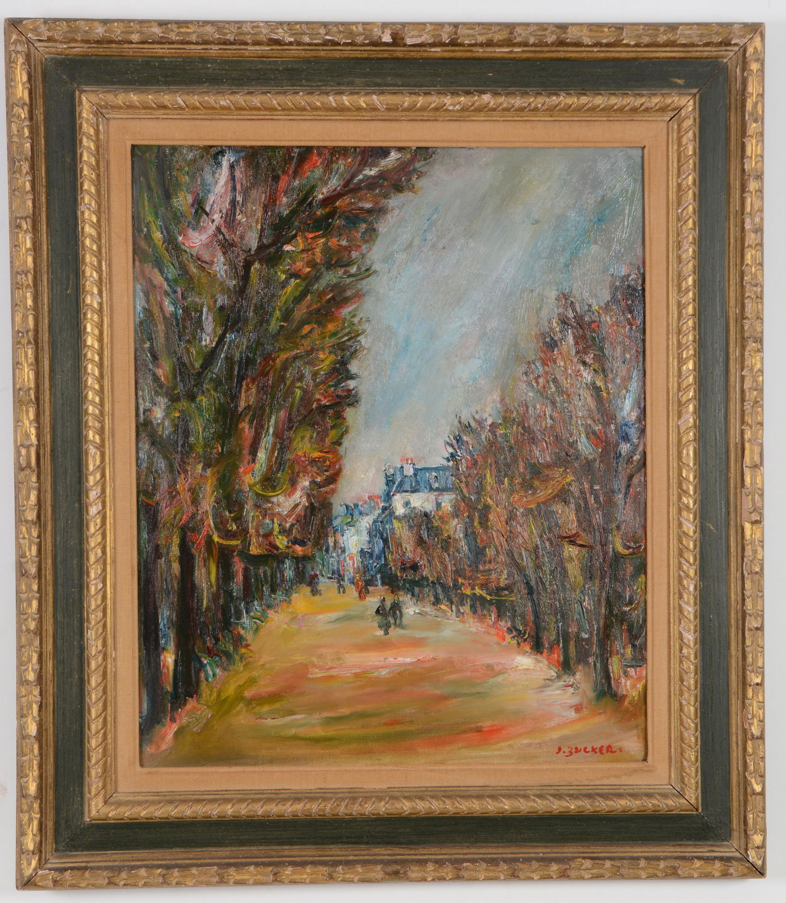 Jacques Zucker. France. Large post-impressionist (1 of 9)