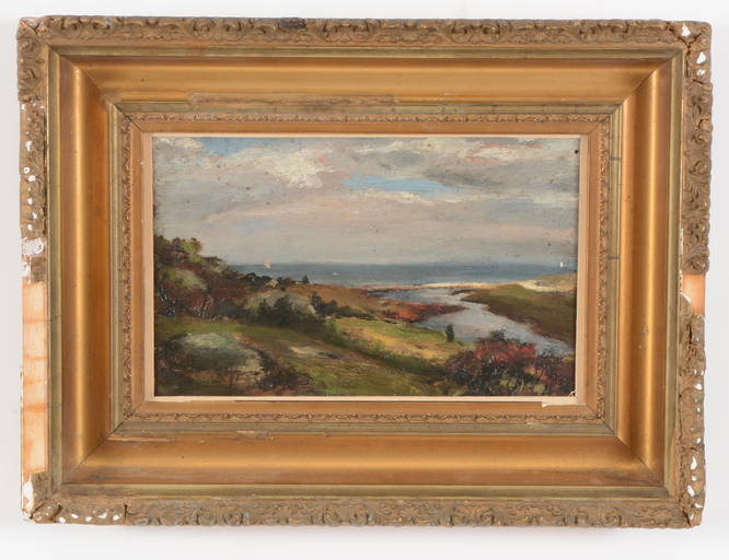 19th Century American School Coastal Landscape