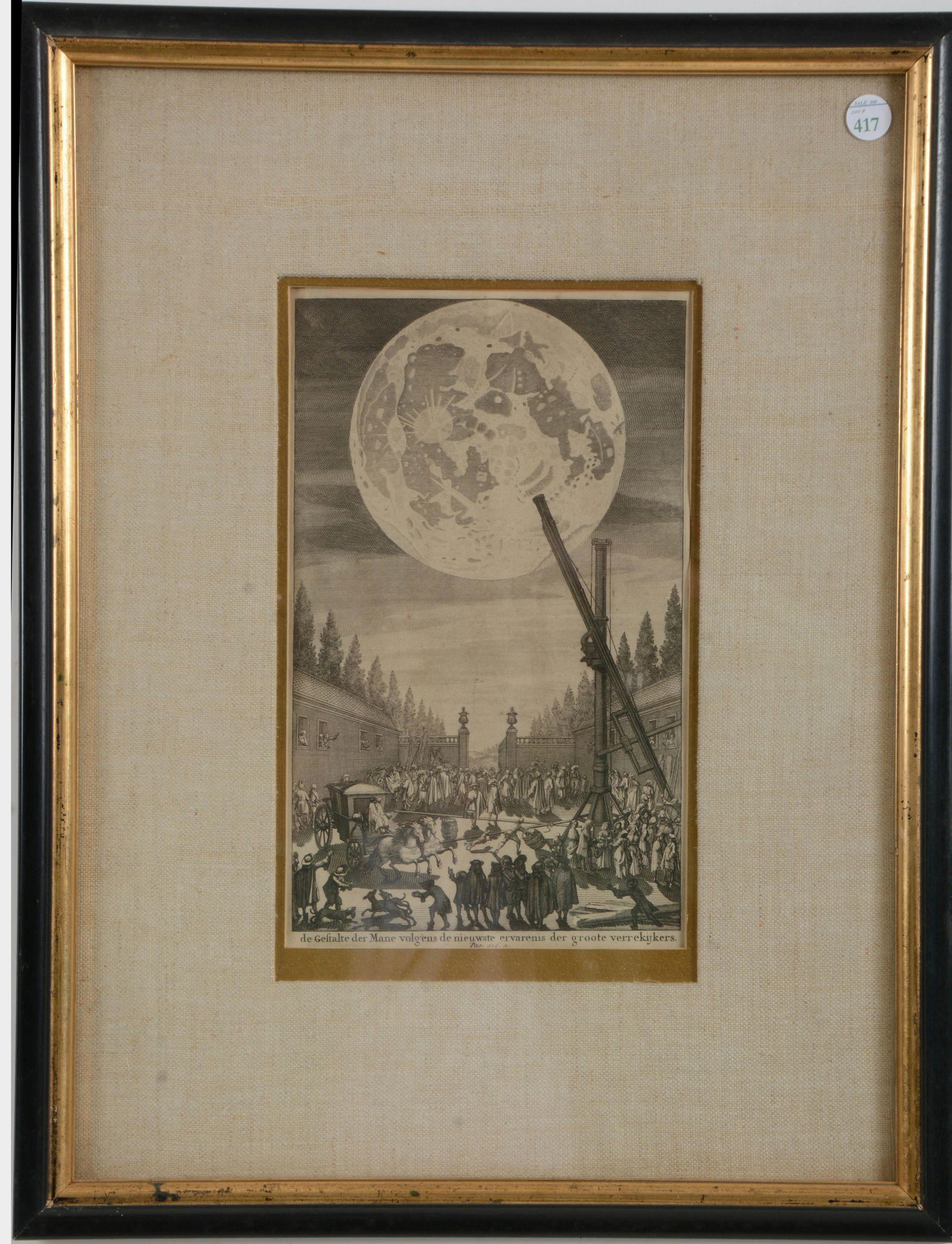 17th/18th century original engraving of "The Great (1 of 7)