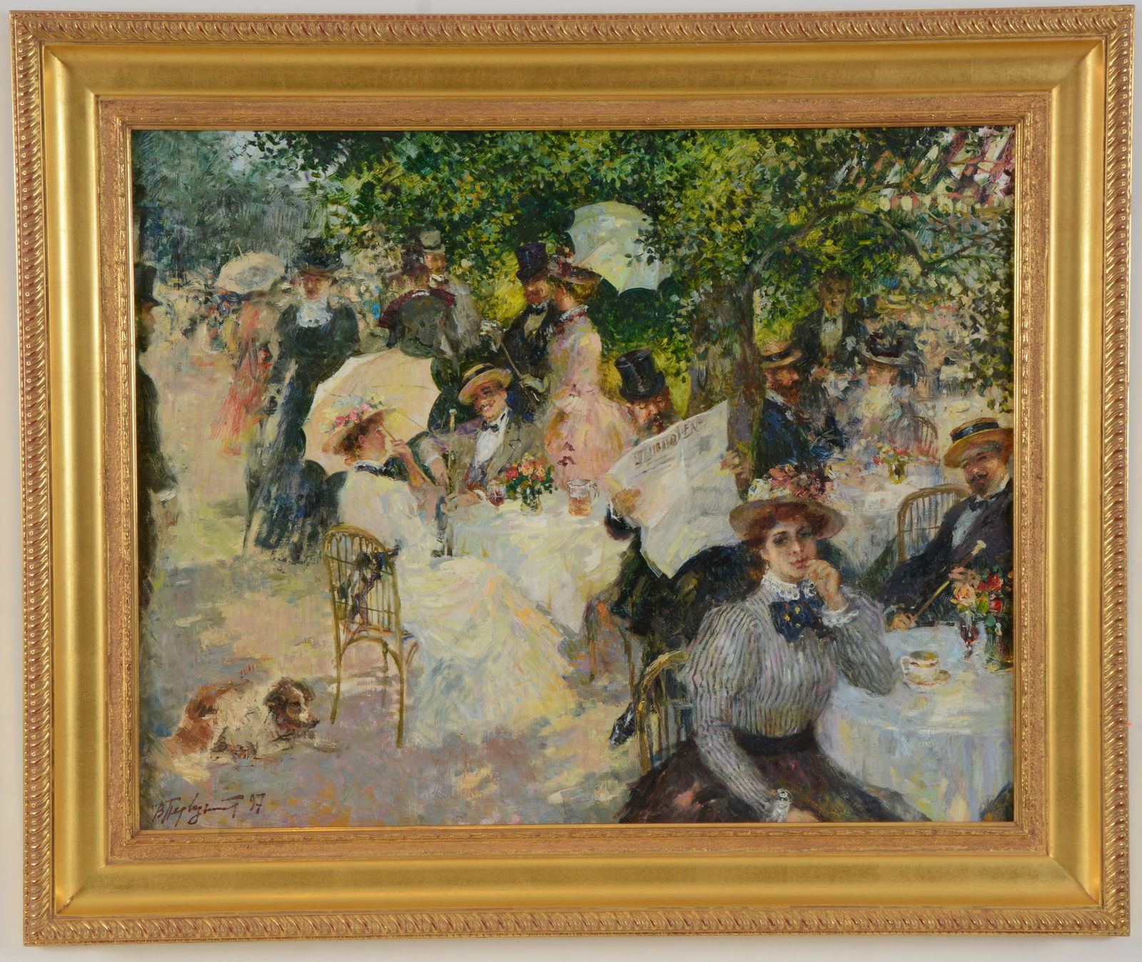 Vladimir Pervuninsky. Russian. View of a French style (1 of 8)