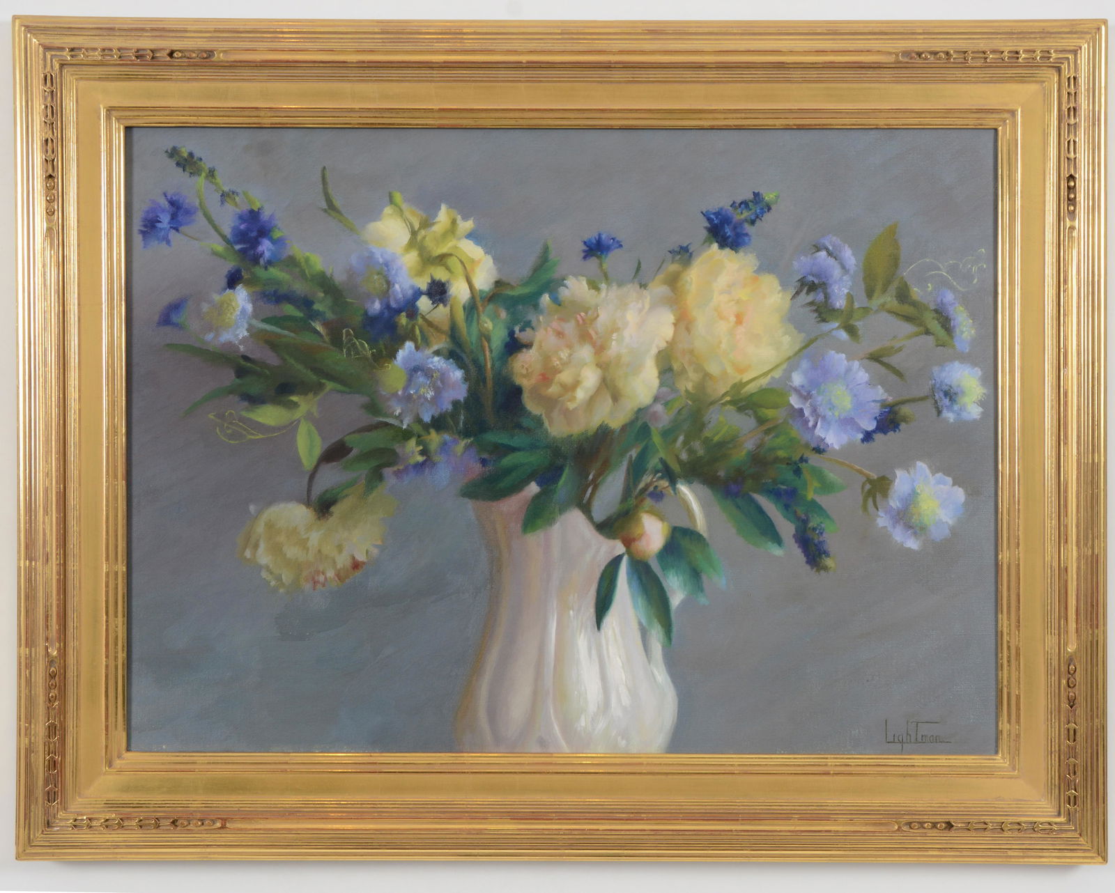 Jean Lightman. American. 2004. "Variations on a Blue (1 of 6)