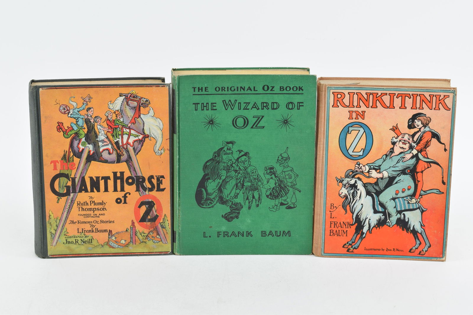 3 Wizard of Oz books. To include: 1) 1916 Rinkitink in (1 of 14)