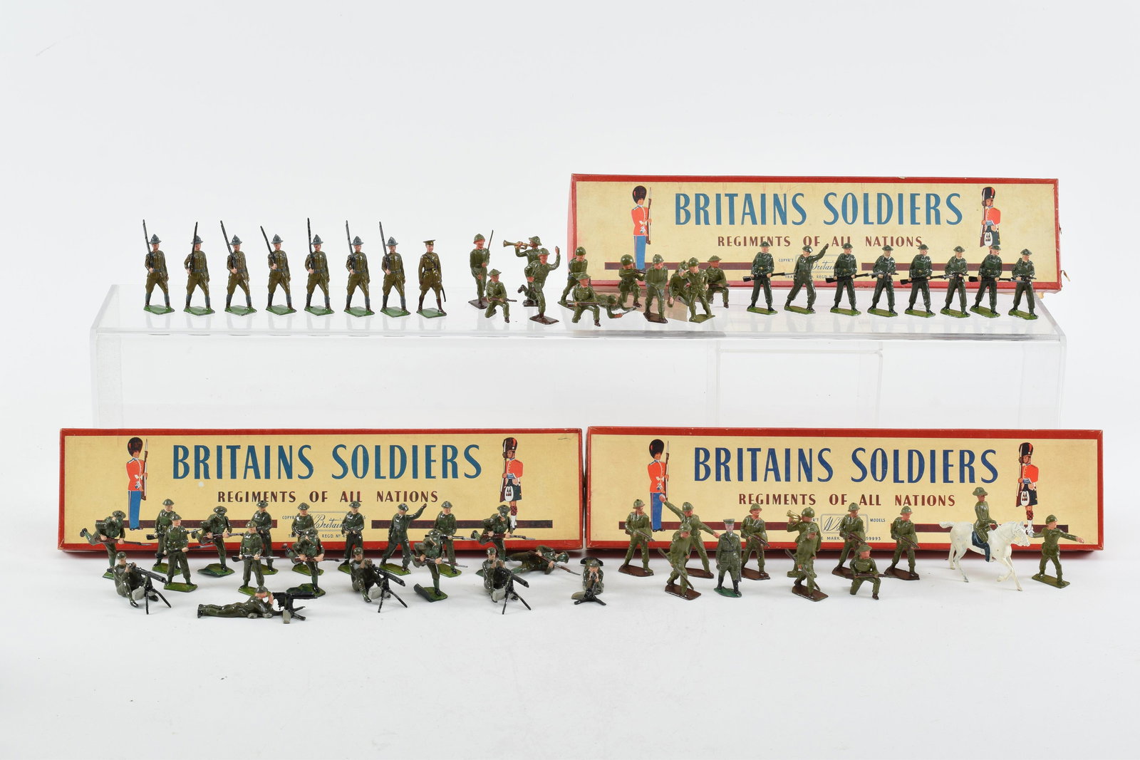 5 boxed sets of Britains toy soldiers. To include: 1) (1 of 20)