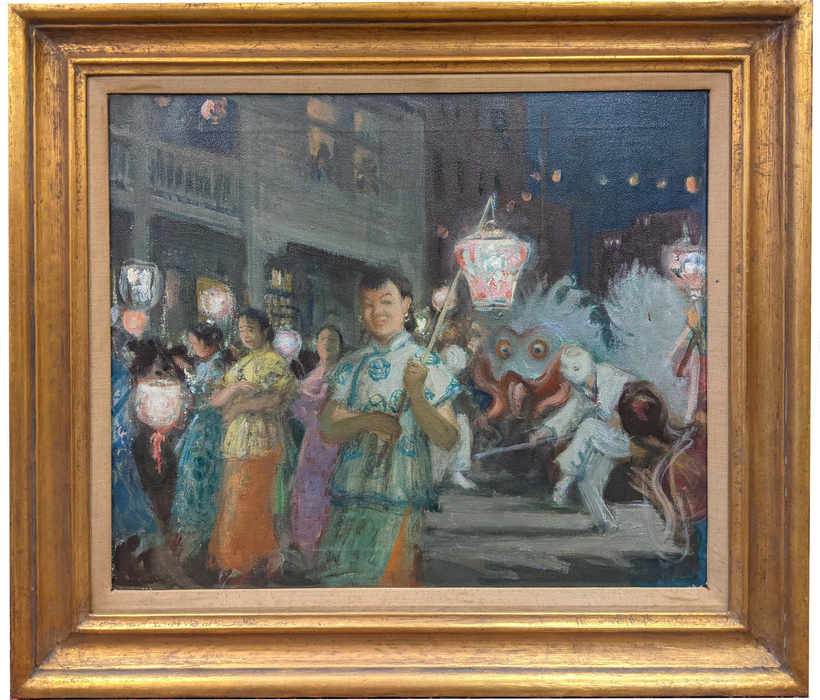 Charles Hoffbauer. American. "Chinese New Year (1 of 5)