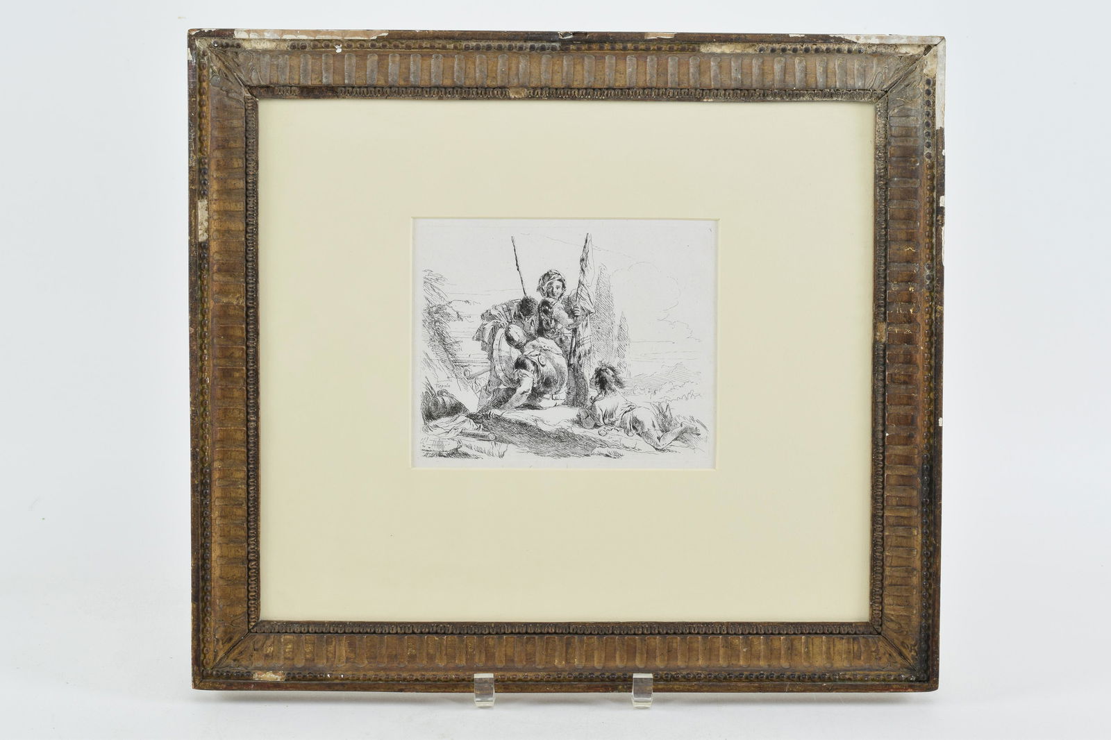 Giovanni Battista Tiepolo. "Tre Soldati e un Ragazzo". (1 of 5)