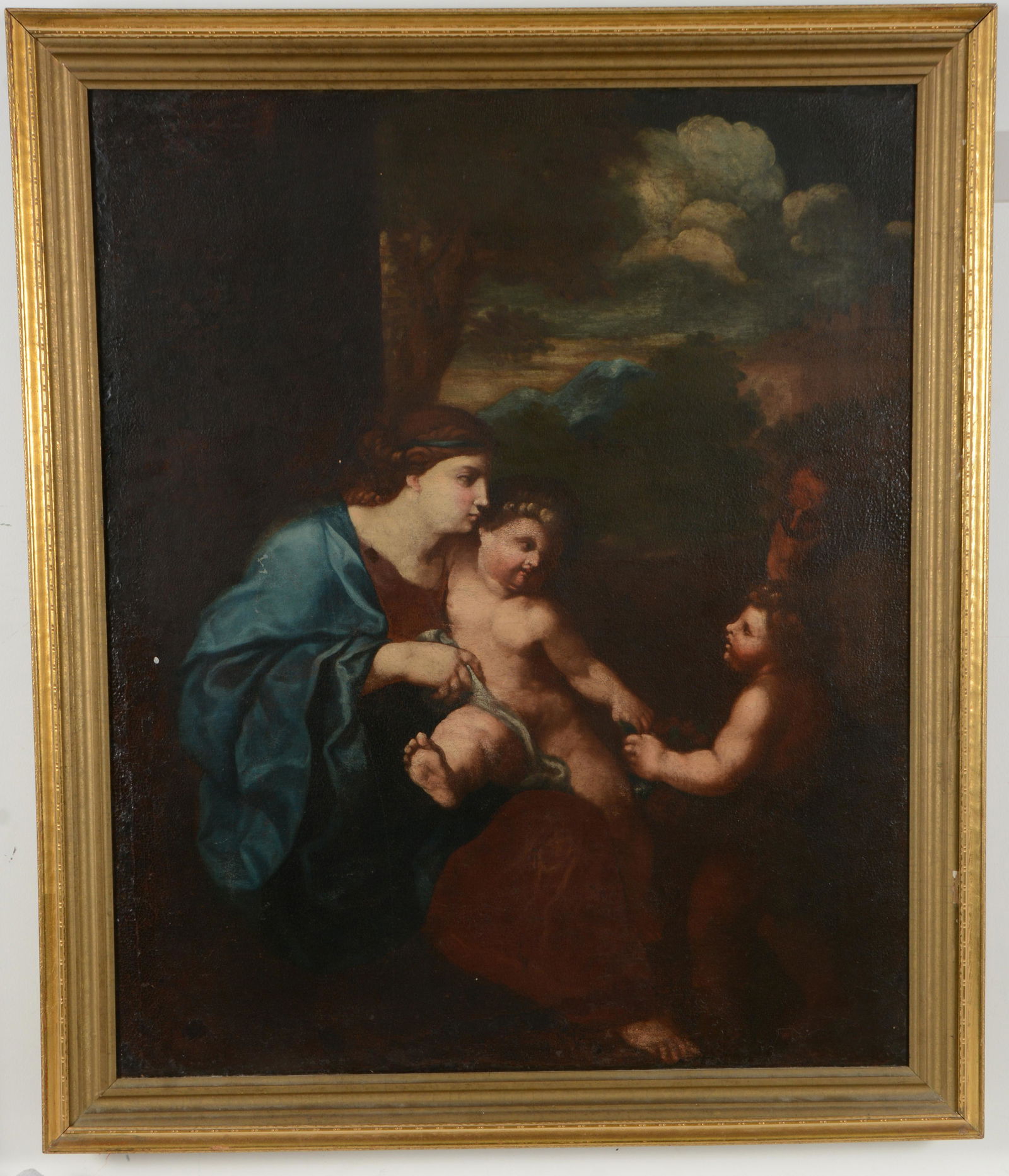 18th century Old Master portrait of a woman with (1 of 10)