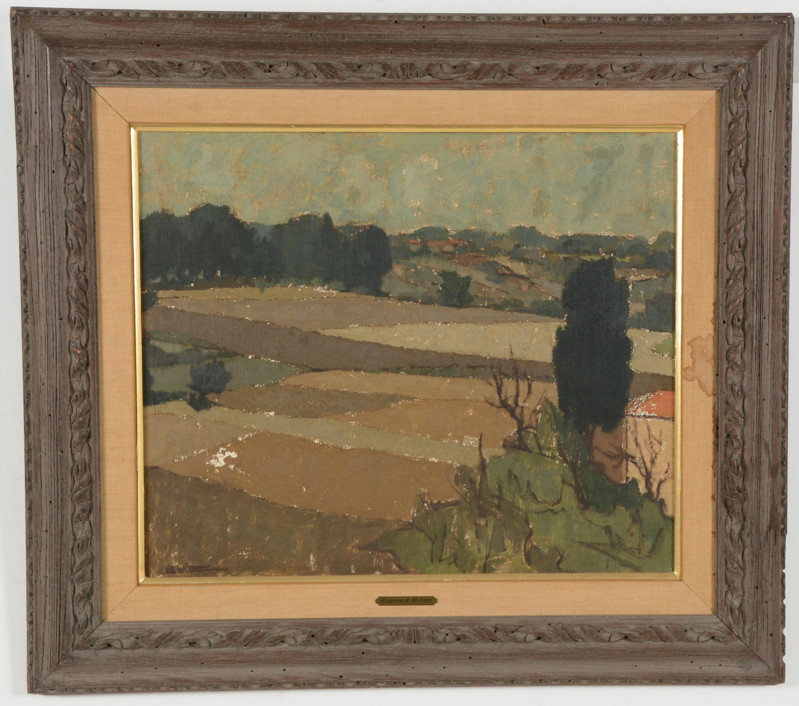 Eugene Witten. French impressionist view of crop fields (1 of 11)