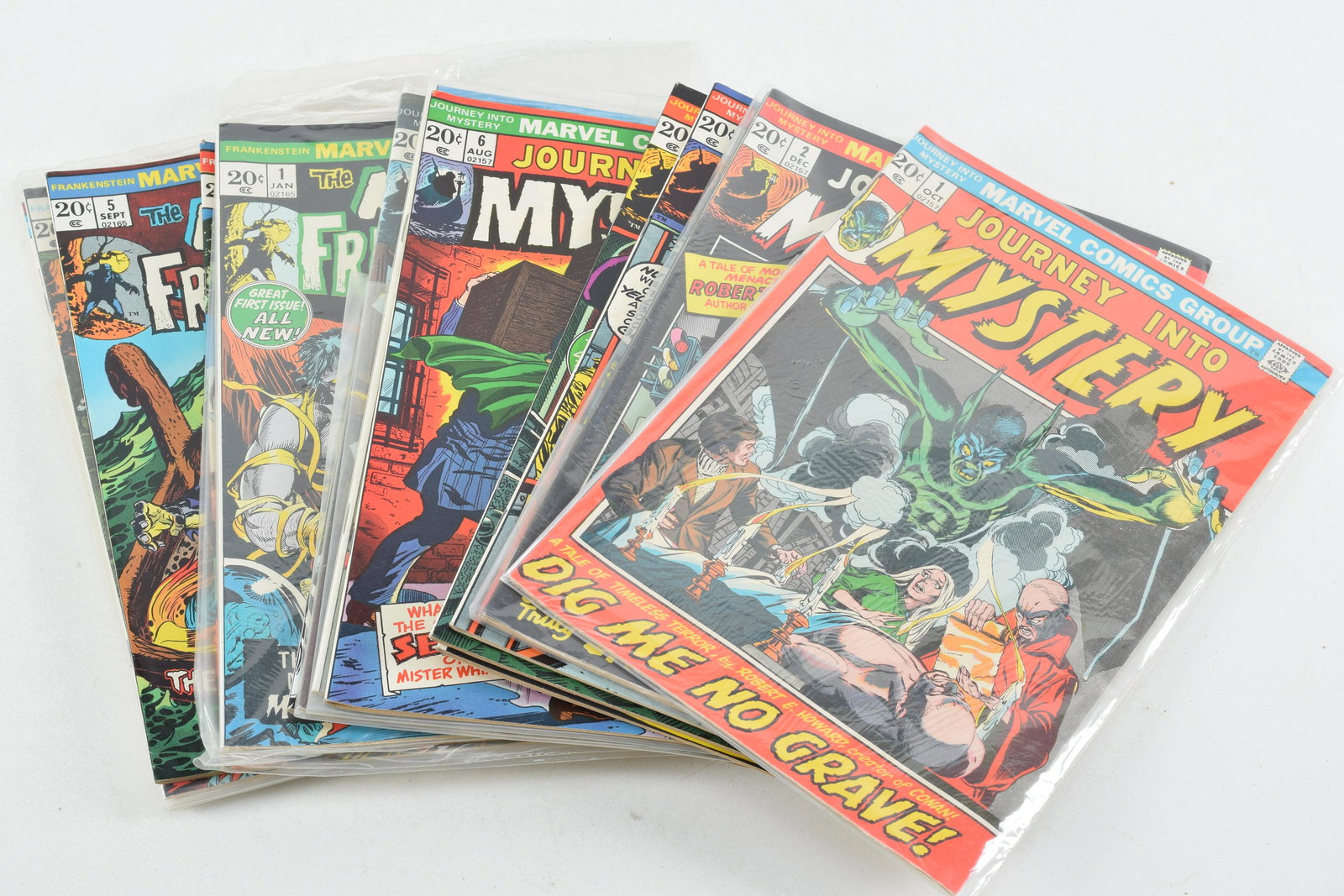 Bronze Age monster comic books. Journey into Mystery (1 of 6)
