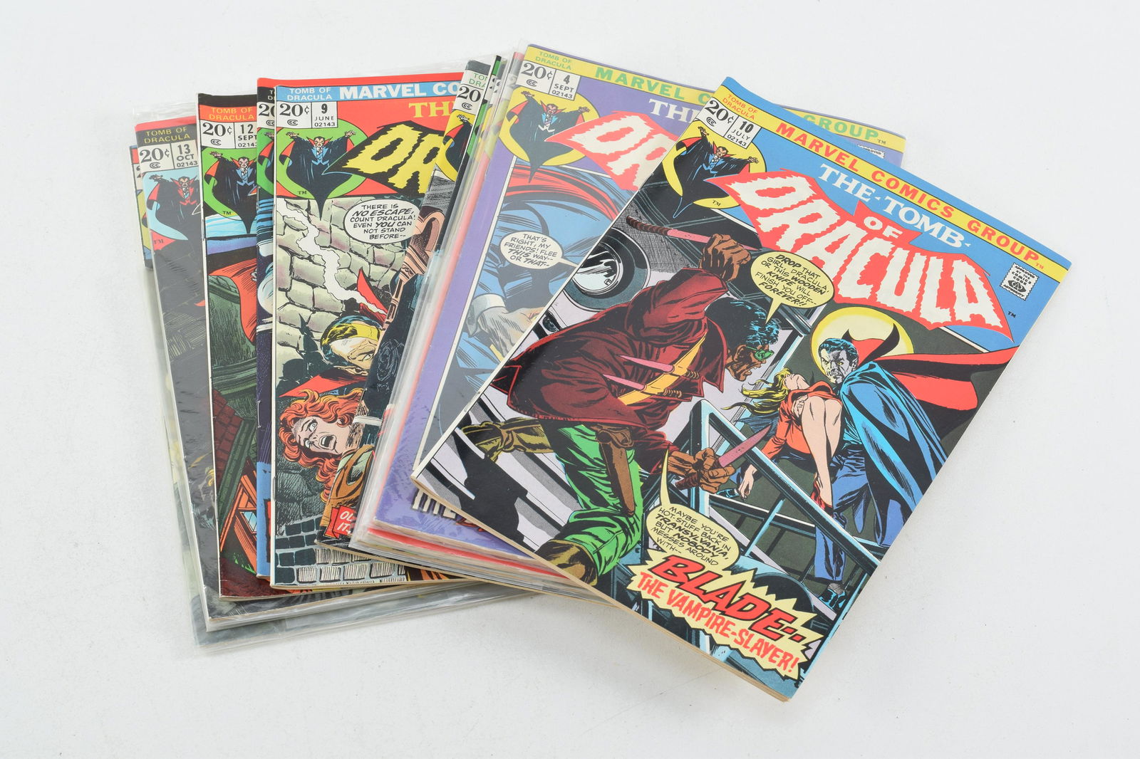 Bronze Age monster comic books. The Tomb of Dracula. (1 of 4)