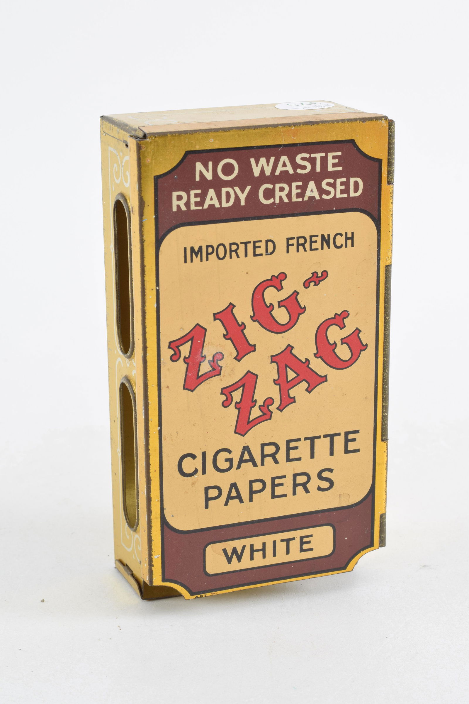 Zig Zag Cigarette Papers Tin Advertising Dispenser.