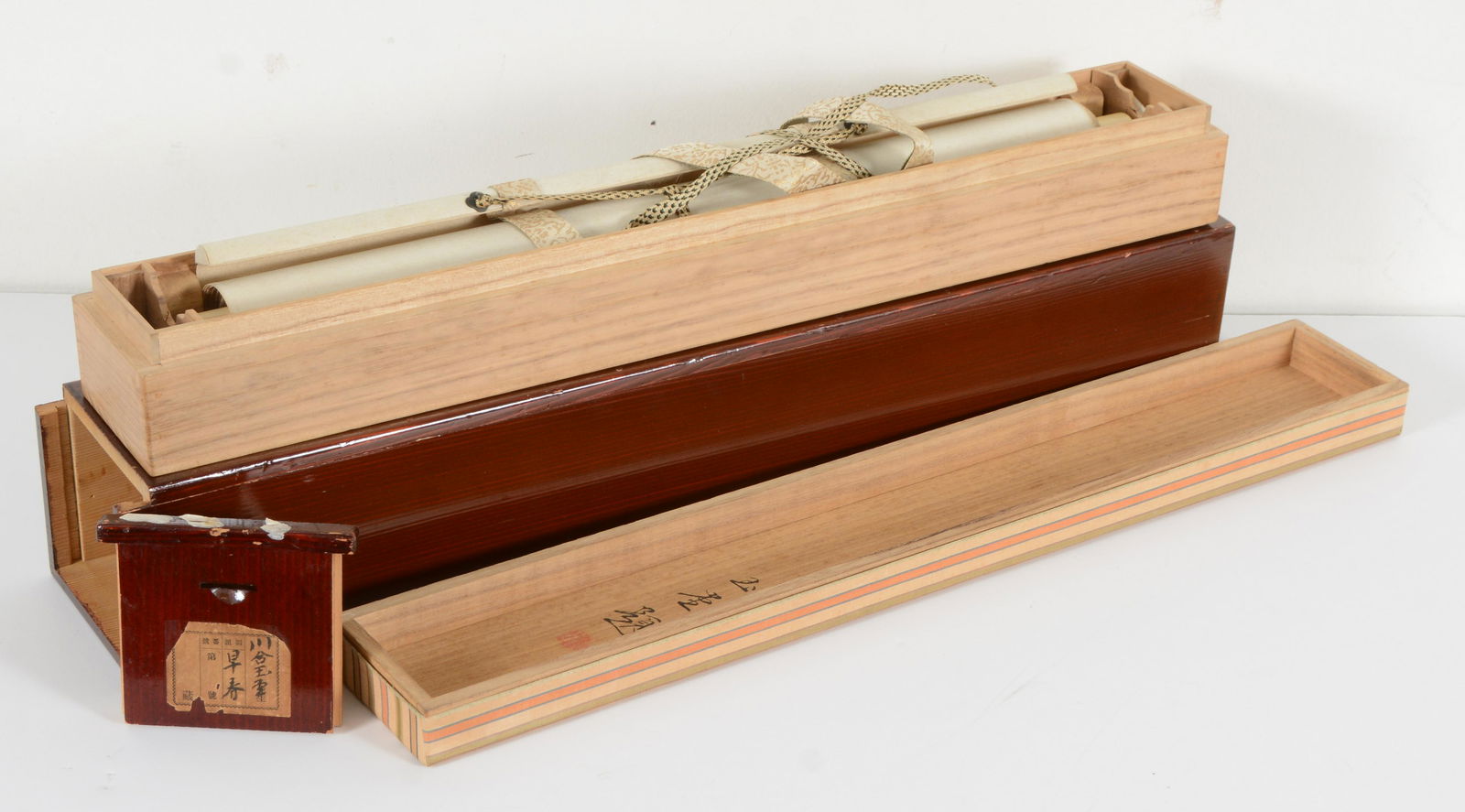 Mid 20th century Chinese scroll painting. Blossoming (1 of 8)