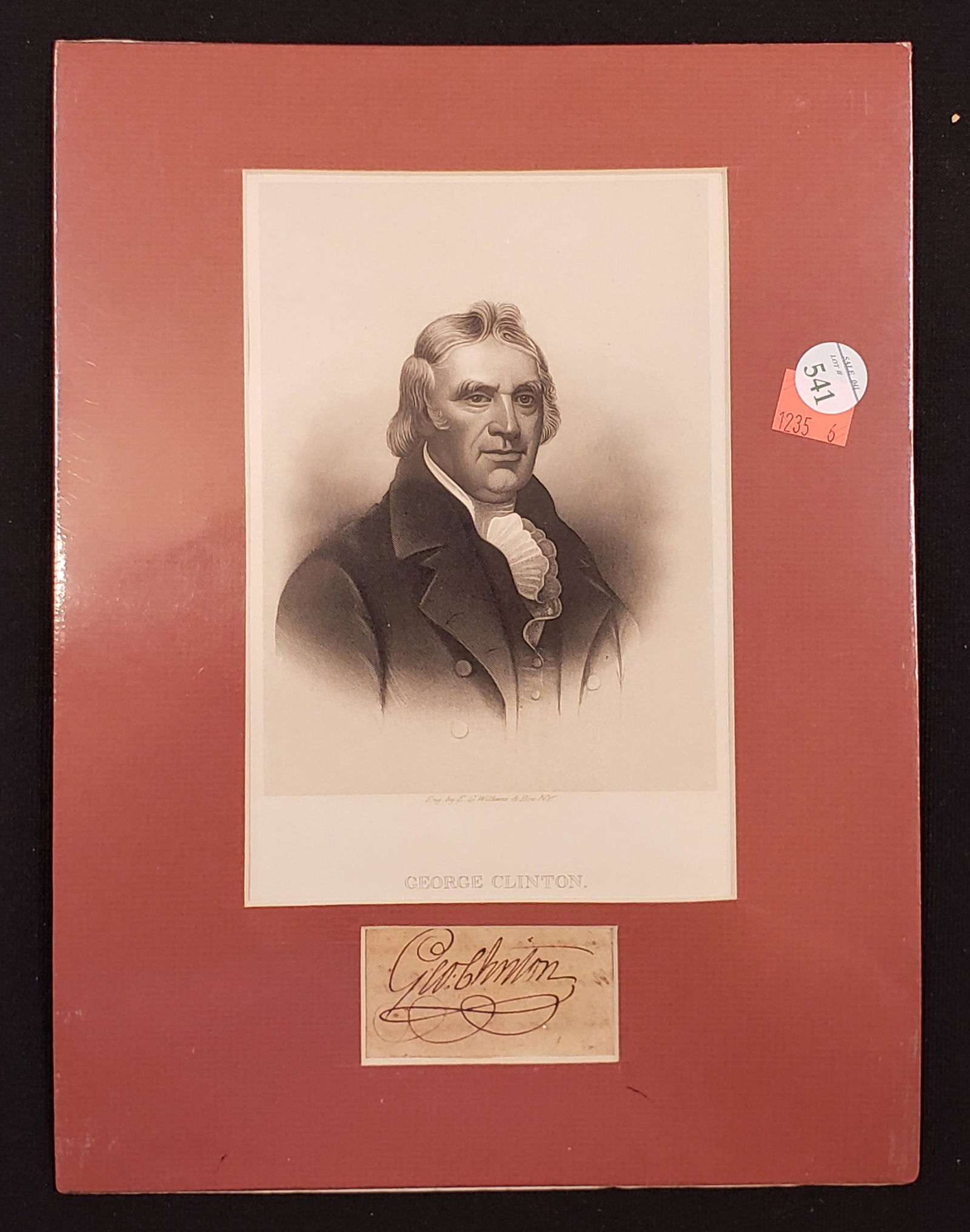 Founding Father George Clinton Autograph Signature. (1 of 5)